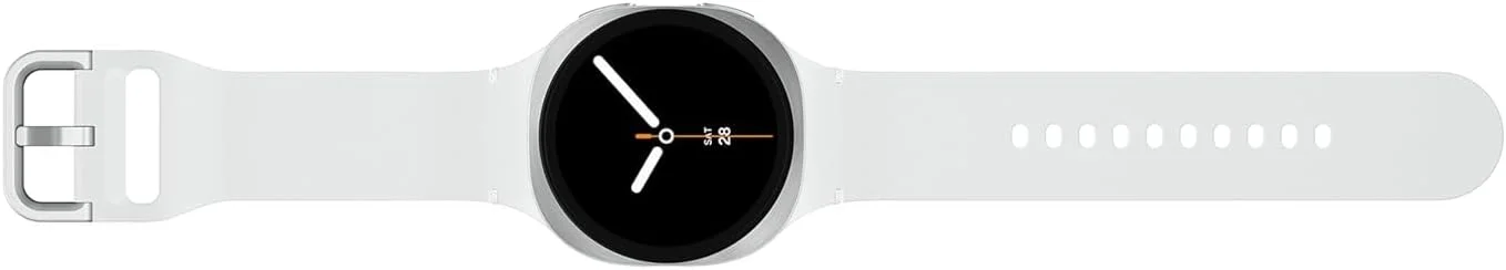 ساعت هوشمند سامسونگ گلکسی Ai Watch 8 نسخه آمریکای لاتین Sm-L330NZ (44 میلیمتر) بلوتوث، نکات سلامتی، ضربان قلب، خواب تا تمرین، ردیاب تناسب اندام (نقرهای/بند سفید SM-L330NZSALTA) ساعت هوشمند سامسونگ گلکسی Ai Watch 8 نسخه آمریکای لاتین Sm-L330NZ (44 میلیمتر) بلوتوث، نکات سلامتی، ضربان قلب، خواب تا تمرین، ردیاب تناسب اندام (نقرهای/بند سفید SM-L330NZSALTA)