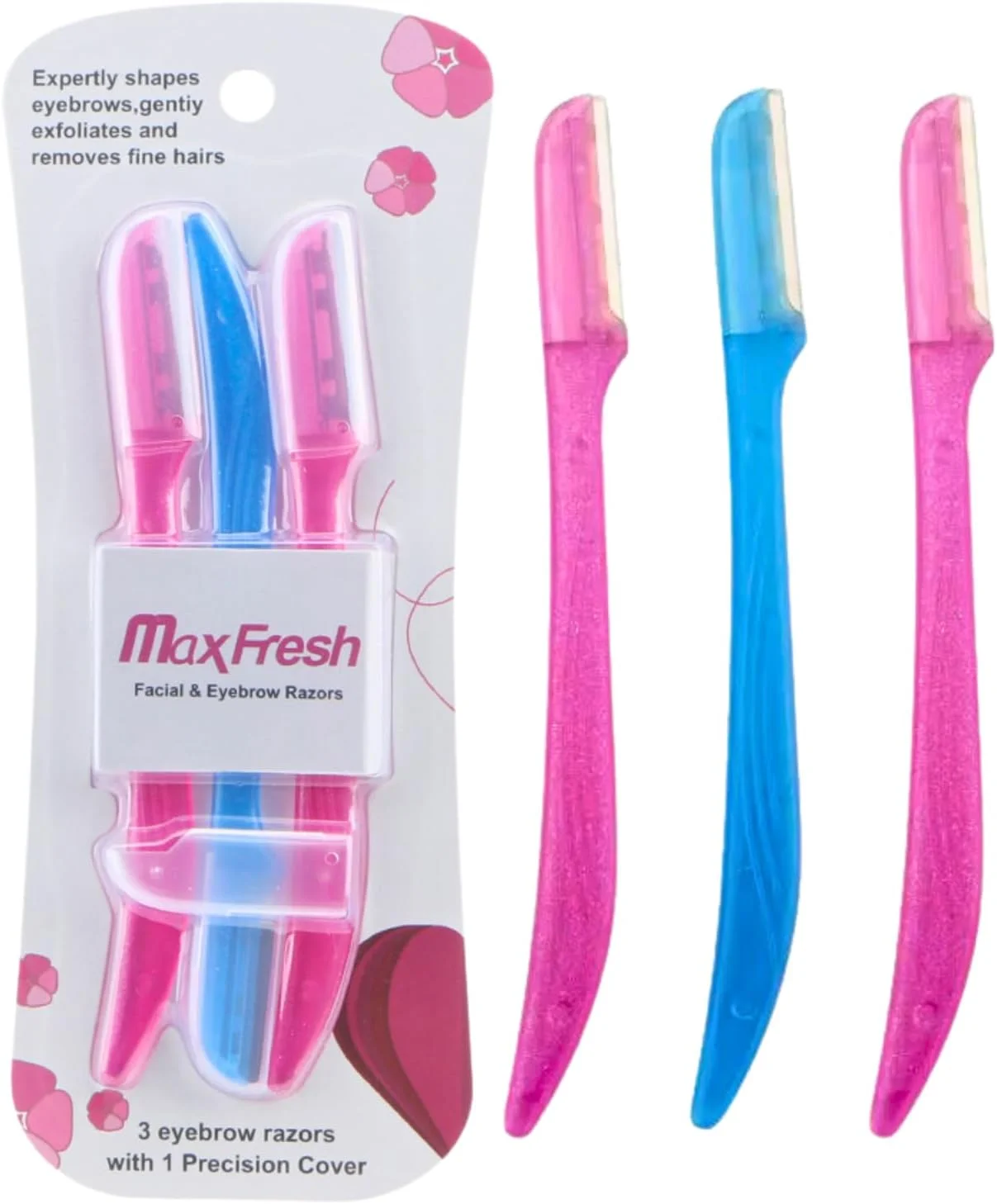 تیغ های درماپلینینگ زنانه، 3 عدد تیغ ابرو، تیغ های زنانه برای از بین بردن موهای صورت و لب بالایی، ابزار درماپلنینگ، حالت دهنده ابرو زنانه، از بین برنده موهای کرکی صورت زنانه تیغ های درماپلینینگ زنانه، 3 عدد تیغ ابرو، تیغ های زنانه برای از بین بردن موهای صورت و لب بالایی، ابزار درماپلنینگ، حالت دهنده ابرو زنانه، از بین برنده موهای کرکی صورت زنانه