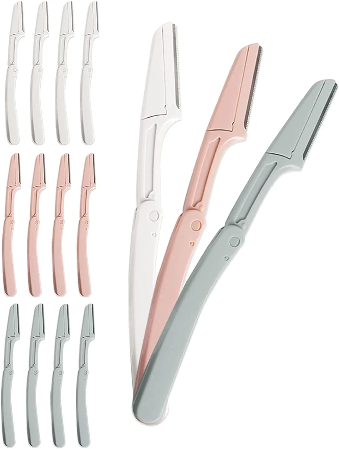 تیغ ابرو DIKXO برای زنان، 15 عدد تیغ تاشو صورت برای زنان و مردان برای اصلاح و لایه برداری صورت، لب و ابرو تیغ ابرو DIKXO برای زنان، 15 عدد تیغ تاشو صورت برای زنان و مردان برای اصلاح و لایه برداری صورت، لب و ابرو