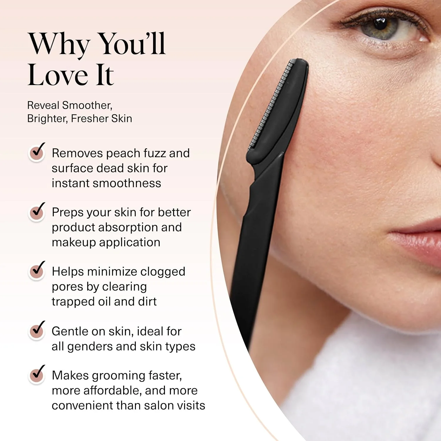 ست ابزار درماپلنینگ حرفه ای کیچ، موبر صورت برای زنان، تیغ ابرو و تیغ صورت برای زنان، بسته 12 عددی