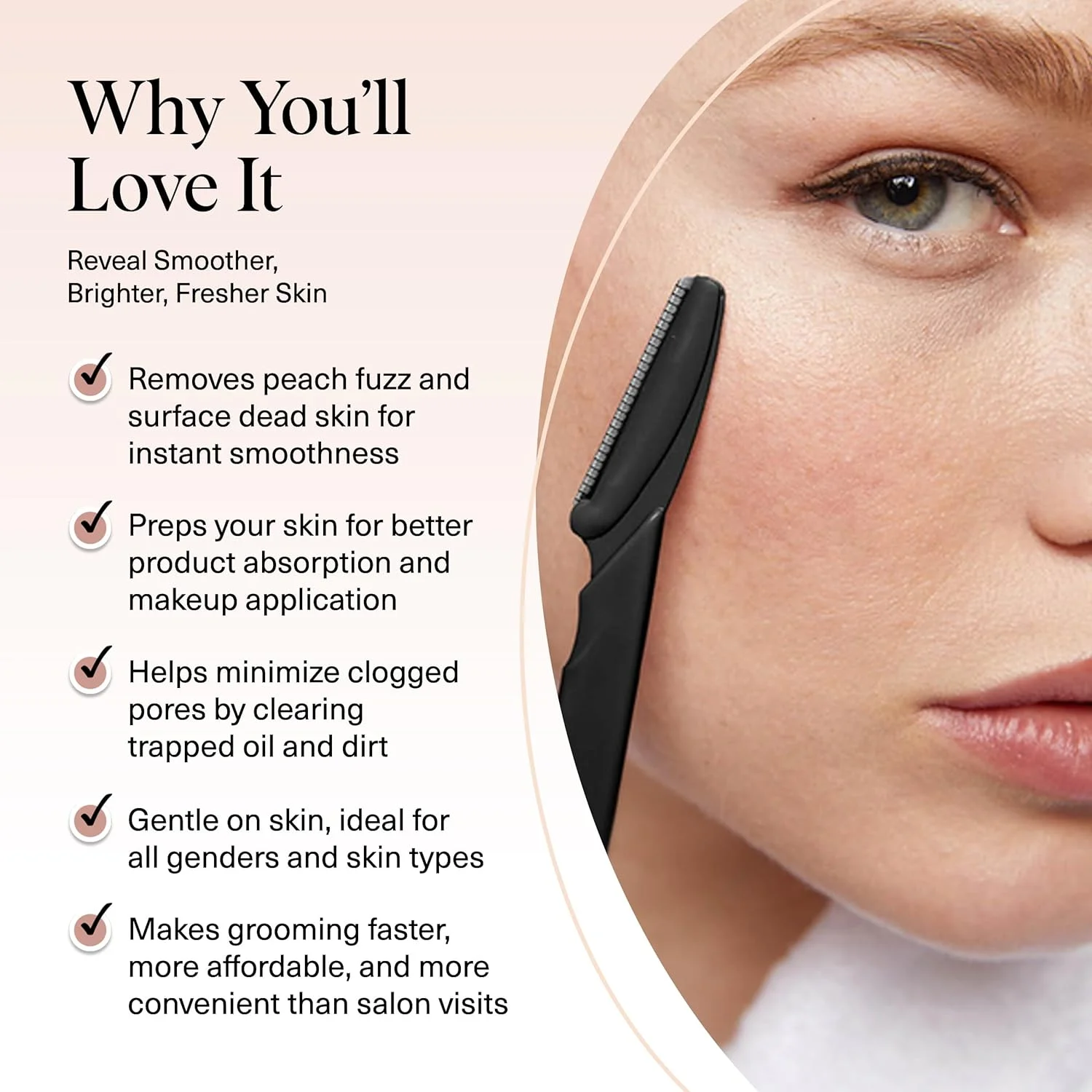 تیغ درماپلینینگ کیچ برای صورت بانوان - تیغ صورت برای زنان و مردان، موزن ابرو و اصلاح صورت - تیغ لایه بردار صورت و ابزار مراقبت از پوست برای پوستی صاف تر - مشکی، 6 عدد تیغ درماپلینینگ کیچ برای صورت بانوان - تیغ صورت برای زنان و مردان، موزن ابرو و اصلاح صورت - تیغ لایه بردار صورت و ابزار مراقبت از پوست برای پوستی صاف تر - مشکی، 6 عدد