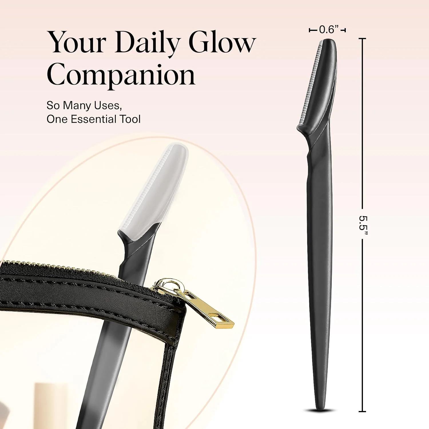 ست ابزار درماپلنینگ حرفه ای کیچ، موبر صورت برای زنان، تیغ ابرو و تیغ صورت برای زنان، بسته 12 عددی