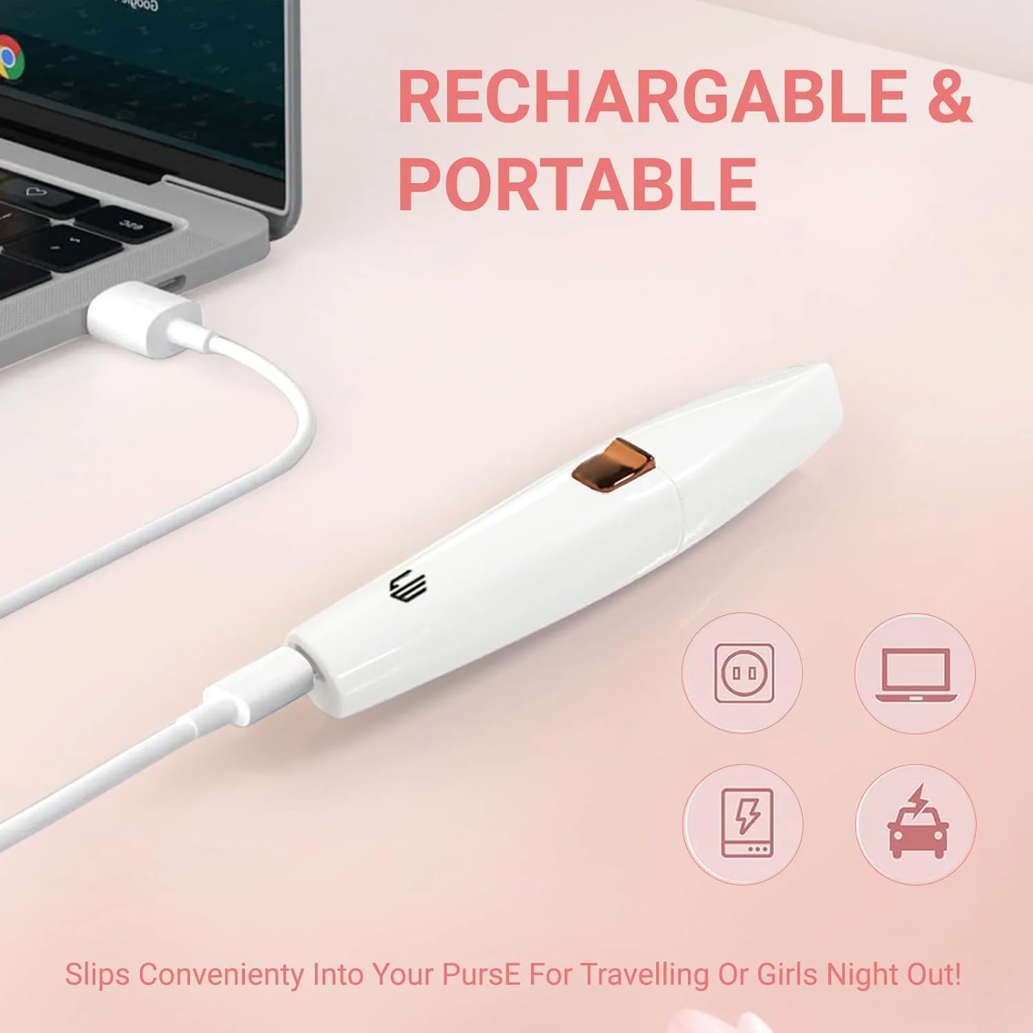 موبر ابرو LIWEGHT، موبر صورت شارژی 2 در 1 با چراغ LED - تیغ اصلاح بدون درد برای صورت، موهای زائد، لب، چانه و ابرو موبر ابرو LIWEGHT، موبر صورت شارژی 2 در 1 با چراغ LED - تیغ اصلاح بدون درد برای صورت، موهای زائد، لب، چانه و ابرو