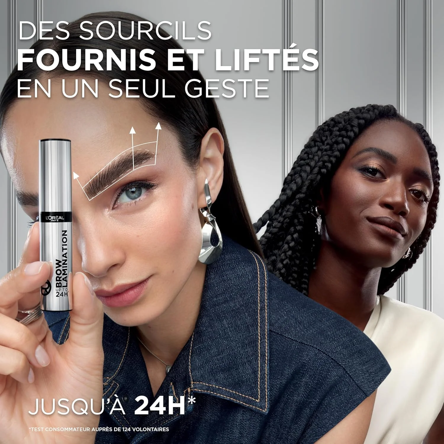 ژل حالت دهنده ابرو لورآل پاریس، ماندگاری تا 24 ساعت ژل حالت دهنده ابرو لورآل پاریس، ماندگاری تا 24 ساعت