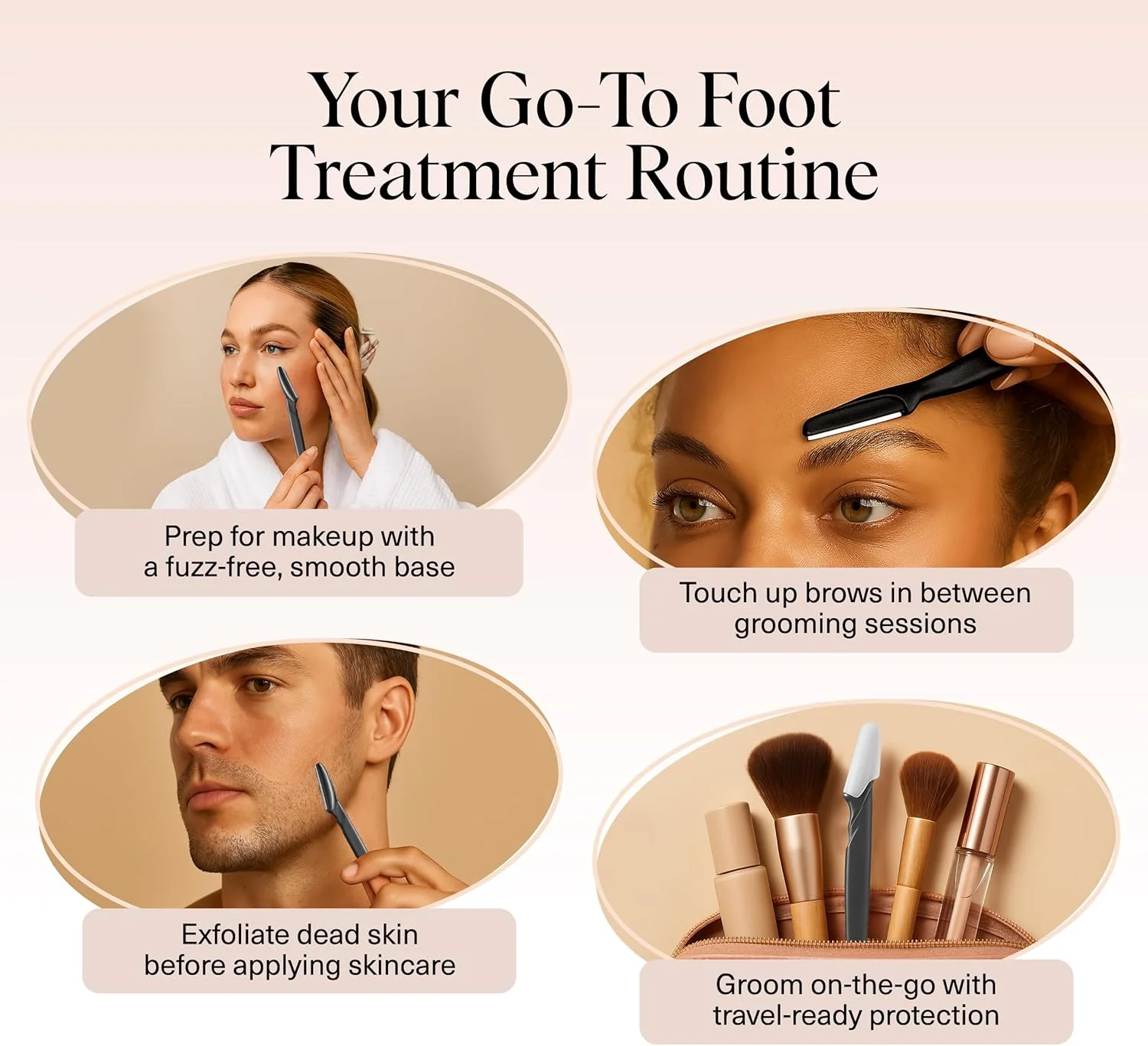 تیغ درماپلینینگ کیچ برای صورت بانوان - تیغ صورت برای زنان و مردان، موزن ابرو و اصلاح صورت - تیغ لایه بردار صورت و ابزار مراقبت از پوست برای پوستی صاف تر - مشکی، 6 عدد تیغ درماپلینینگ کیچ برای صورت بانوان - تیغ صورت برای زنان و مردان، موزن ابرو و اصلاح صورت - تیغ لایه بردار صورت و ابزار مراقبت از پوست برای پوستی صاف تر - مشکی، 6 عدد