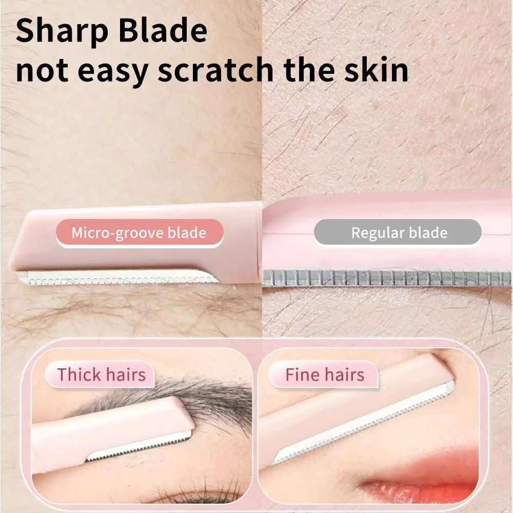 تیغ ابرو ام تن بو، اصلاح کننده و حالت دهنده موهای صورت، مناسب برای خانم ها، کیت اصلاح و پیرایش (3 عدد) تیغ ابرو ام تن بو، اصلاح کننده و حالت دهنده موهای صورت، مناسب برای خانم ها، کیت اصلاح و پیرایش (3 عدد)