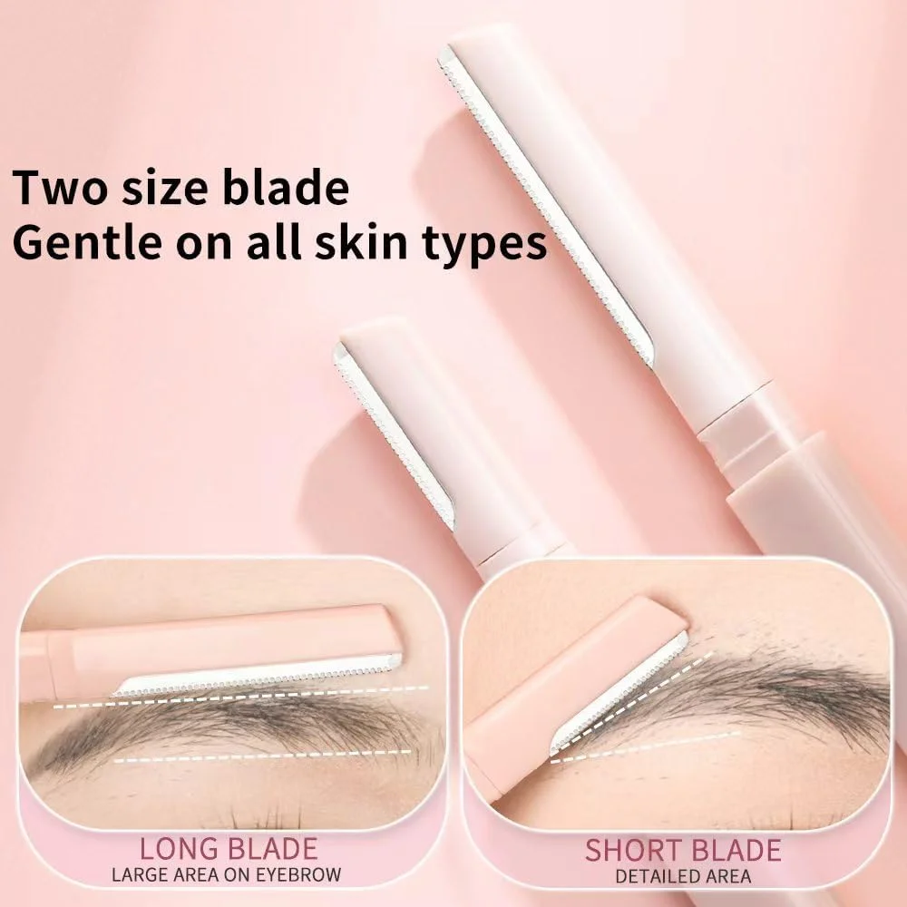 تیغ ابرو ام تن بو، اصلاح کننده و حالت دهنده موهای صورت، مناسب برای خانم ها، کیت اصلاح و پیرایش (3 عدد) تیغ ابرو ام تن بو، اصلاح کننده و حالت دهنده موهای صورت، مناسب برای خانم ها، کیت اصلاح و پیرایش (3 عدد)