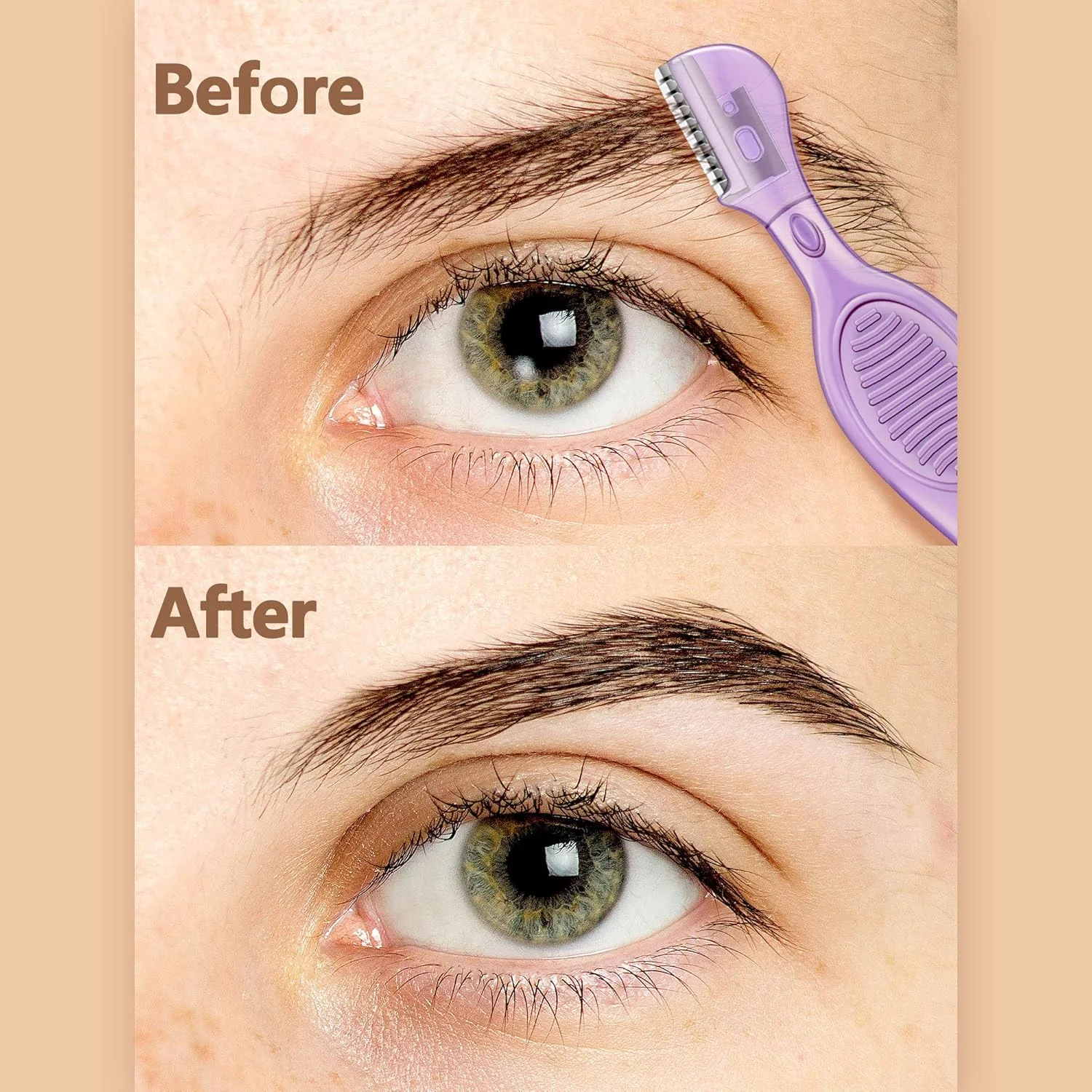 مادر 28 عددی تیغ ابرو، چاقو اصلاح، موزن، ابزار لایه برداری چند منظوره، از بین برنده موهای صورت برای زنان، هدیه ولنتاین (رنگ های متنوع) مادر 28 عددی تیغ ابرو، چاقو اصلاح، موزن، ابزار لایه برداری چند منظوره، از بین برنده موهای صورت برای زنان، هدیه ولنتاین (رنگ های متنوع)