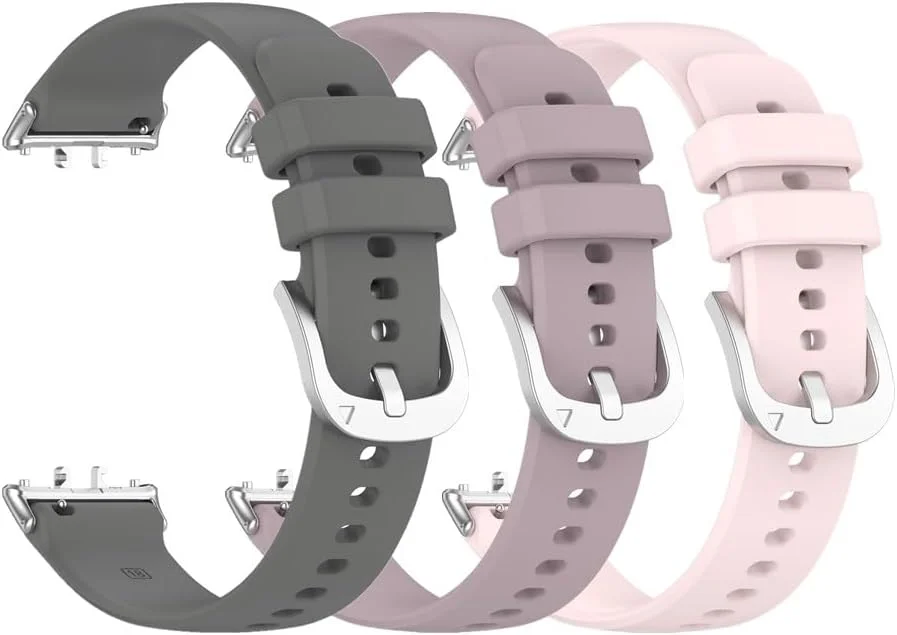 بند ساعت Waekethy برای Samsung Galaxy Fit 3 SM-R390، بند سیلیکونی نرم جایگزین بند ساعت هوشمند سازگار با Samsung Galaxy Fit 3 SM R390