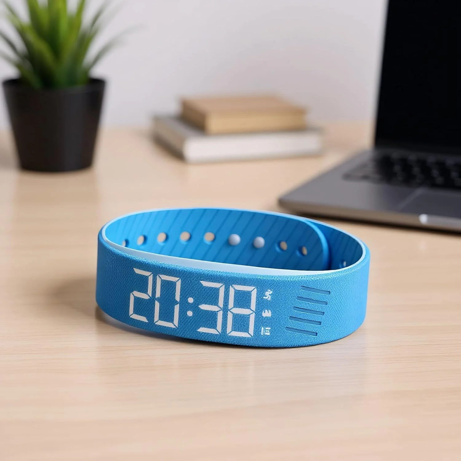 ساعت مچی با زنگ هشدار - ساعت دیجیتال مچی با زنگ لرزشی - ساعت هوشمند مچی با بند قابل تنظیم برای کودکان، زنان، مردان، افراد با خواب سنگین، ورزش، مسافرت، مدرسه، فضای باز، تولد