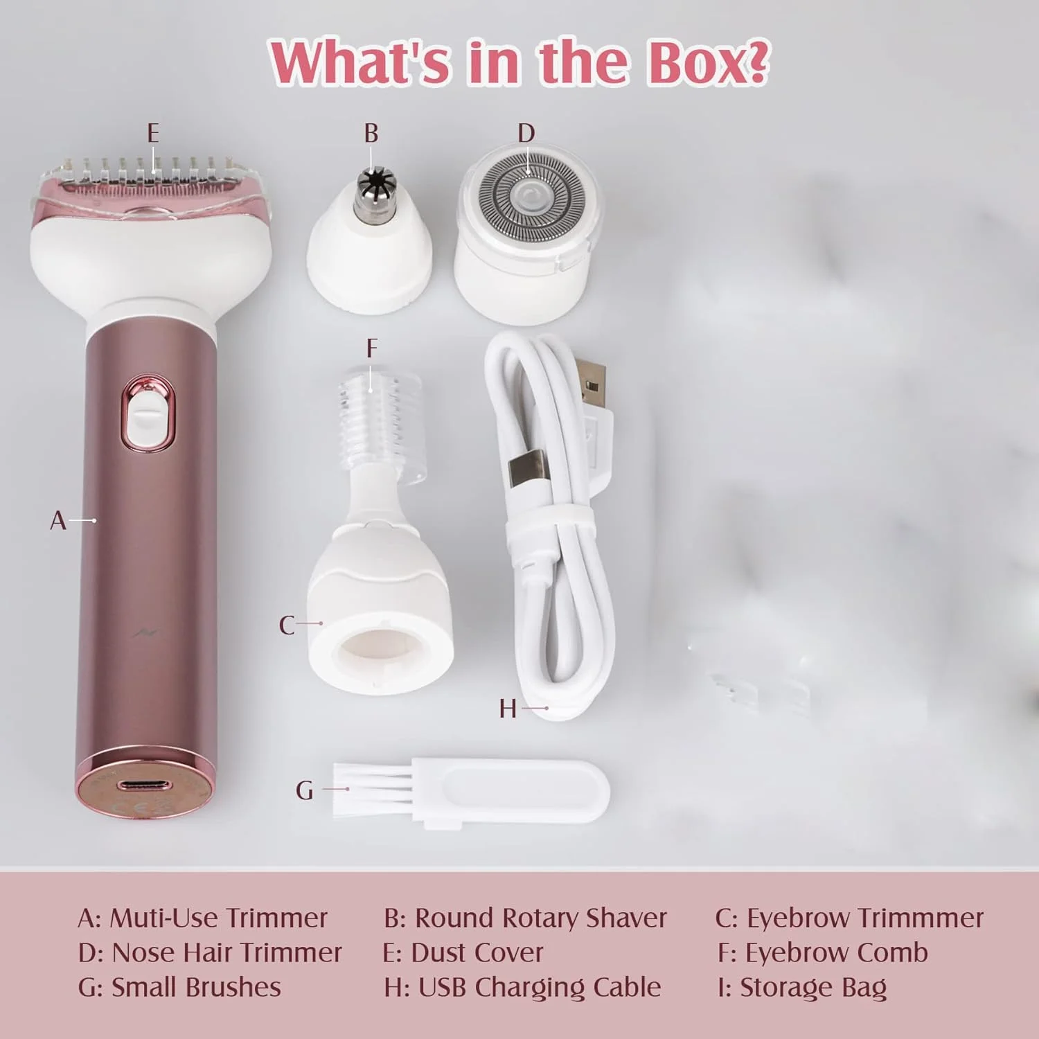 ماشین اصلاح برقی زنانه نالاکال، 4 در 1، موبر صورت زنانه، موزن برقی بیکینی زنانه برای پاها، ماشین اصلاح مسافرتی برای ابرو، گوش، بینی، لب، ریش، زیر بغل، رزگلد ماشین اصلاح برقی زنانه نالاکال، 4 در 1، موبر صورت زنانه، موزن برقی بیکینی زنانه برای پاها، ماشین اصلاح مسافرتی برای ابرو، گوش، بینی، لب، ریش، زیر بغل، رزگلد