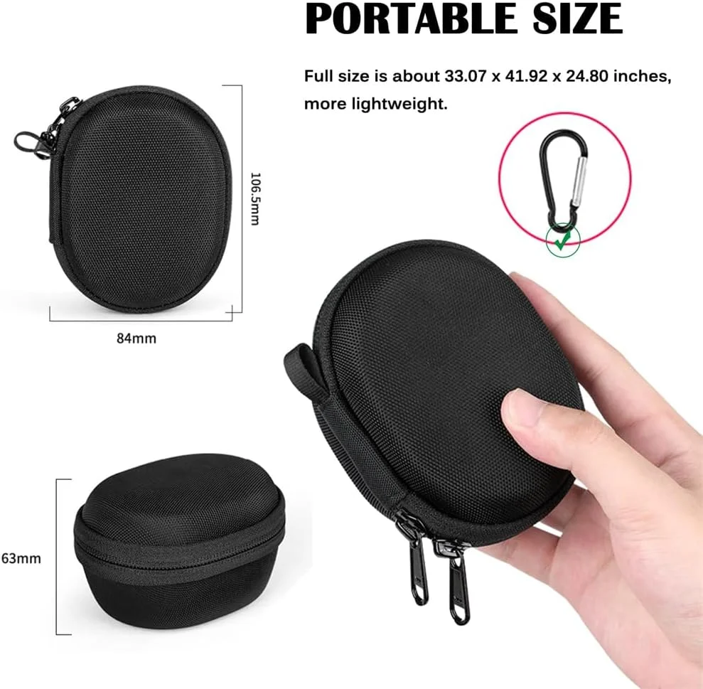 کیف مسافرتی Azonee برای ساعت، کیف نگهداری جاکلیدی برای Google Pixel، iWatch7/6، Pixel Watch 2/1، سازگار با ساعتهای هوشمند، 46 میلیمتر (مشکی)، همراه با جاکلیدی کیف مسافرتی Azonee برای ساعت، کیف نگهداری جاکلیدی برای Google Pixel، iWatch7/6، Pixel Watch 2/1، سازگار با ساعتهای هوشمند، 46 میلیمتر (مشکی)، همراه با جاکلیدی