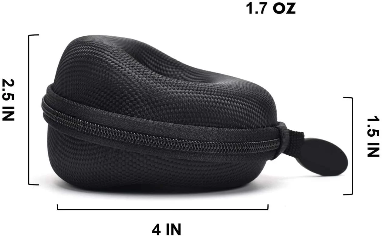 جعبه مسافرتی تکی ساعت Benting، جعبه حمل ساعت مچی، نگهدارنده زیپی ساعت هوشمند برای سفر و فضای باز تا 50 میلی متر، مشکی، 2 عدد جعبه مسافرتی تکی ساعت Benting، جعبه حمل ساعت مچی، نگهدارنده زیپی ساعت هوشمند برای سفر و فضای باز تا 50 میلی متر، مشکی، 2 عدد