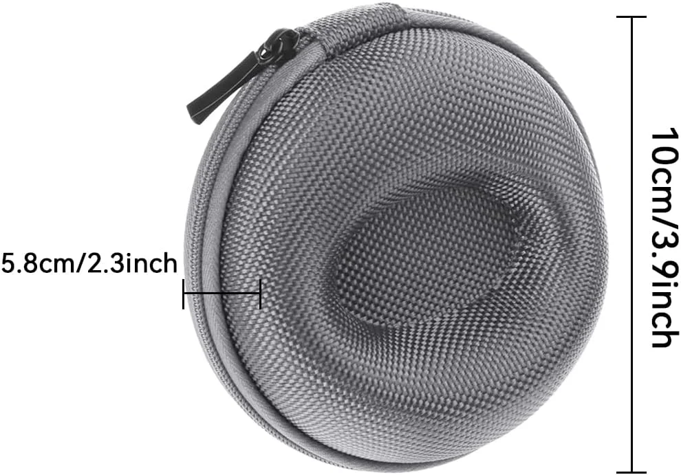 جعبه های مسافرتی ساعت Ldirect بسته 2 عددی، جعبه های نگهداری ساعت تکی با زیپ برای اکثر ساعت های هوشمند و مچی تا 50 میلی متر