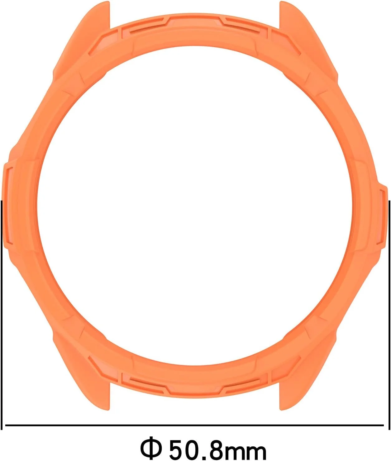 کاور محافظ AWADUO سازگار با Garmin Forerunner 965، قاب محافظ PC ساعت هوشمند، لوازم جانبی ساعت هوشمند با پوسته نرم