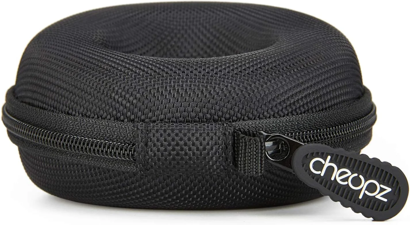 جعبه نگهداری ساعت مچی سفری Cheopz | جعبه تک برای نگهداری ساعت مچی و ساعت هوشمند تا 50 میلی متر، مشکی جعبه نگهداری ساعت مچی سفری Cheopz | جعبه تک برای نگهداری ساعت مچی و ساعت هوشمند تا 50 میلی متر، مشکی