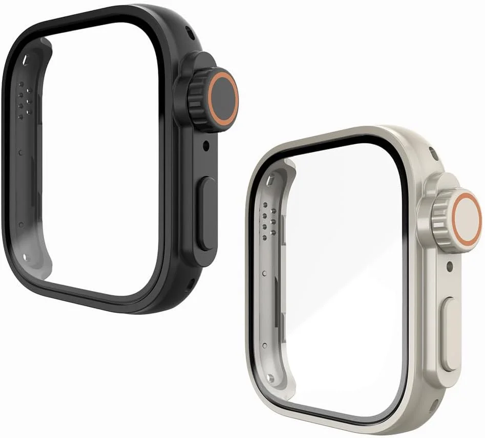 WELYOK Hard PC Case with Screen Protector Compatible with Huawei FIT 3 Smartwatch, Full Protective Bumper Cover (2 Packs)