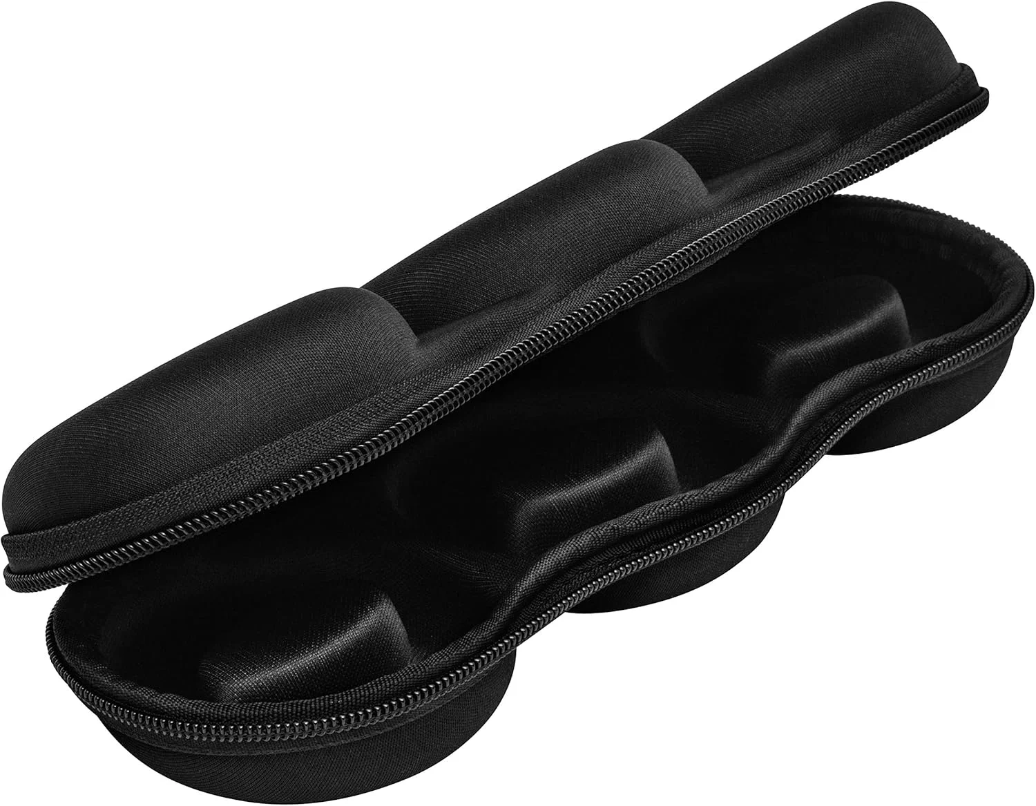 کیف محافظ سه تایی ساعت WATCHPOD | محافظت قابل حمل و مقاوم با زیپ، مناسب برای تمام ساعت‌های مچی و هوشمند تا 50 میلی‌متر (مشکی)