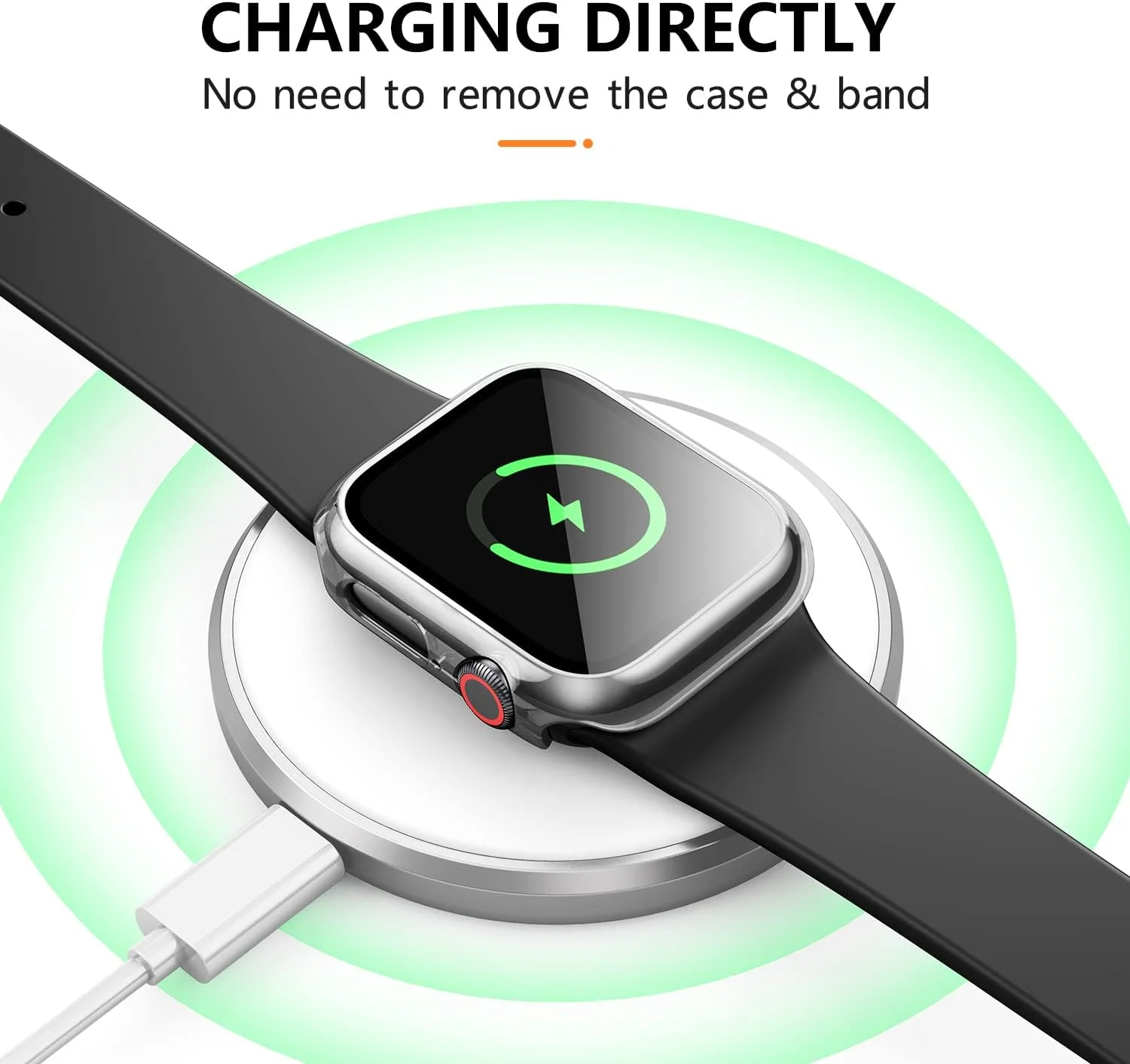 بسته 3 عددی محافظ صفحه نمایش شیشه ای حرارت دیده برای اپل واچ سری 10 (2024) سایز 42mm/46mm، محافظ صفحه سخت PC فوق العاده نازک و مقاوم در برابر خراش برای آی واچ 10 (شفاف/شفاف/شفاف، اپل واچ 10 (42mm))