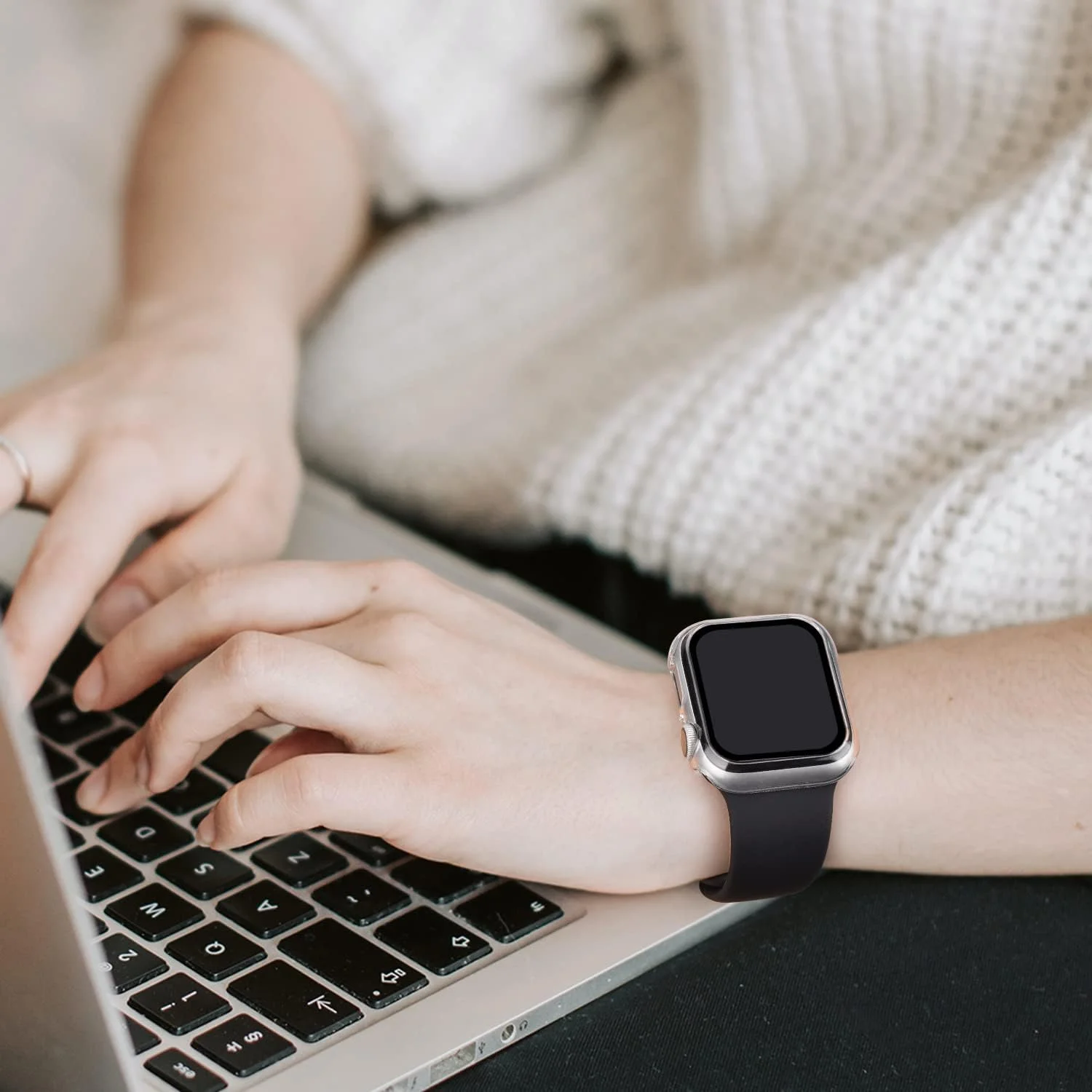 بسته 3 عددی محافظ صفحه نمایش شیشه ای حرارت دیده برای اپل واچ سری 10 (2024) سایز 42mm/46mm، محافظ صفحه سخت PC فوق العاده نازک و مقاوم در برابر خراش برای آی واچ 10 (شفاف/شفاف/شفاف، اپل واچ 10 (42mm))