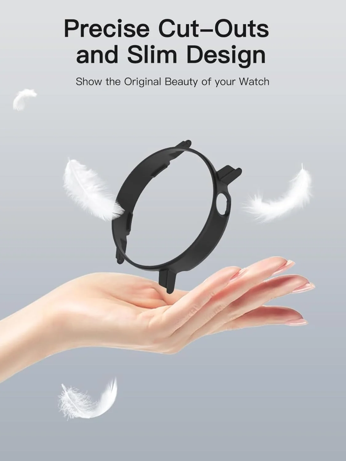 قاب محافظ ساعت هوشمند SKEIDO برای CMF Watch 3 Pro، جنس PC، محافظت در برابر افتادن و خراشیدگی، فریم بامپر (مشکی) قاب محافظ ساعت هوشمند SKEIDO برای CMF Watch 3 Pro، جنس PC، محافظت در برابر افتادن و خراشیدگی، فریم بامپر (مشکی)