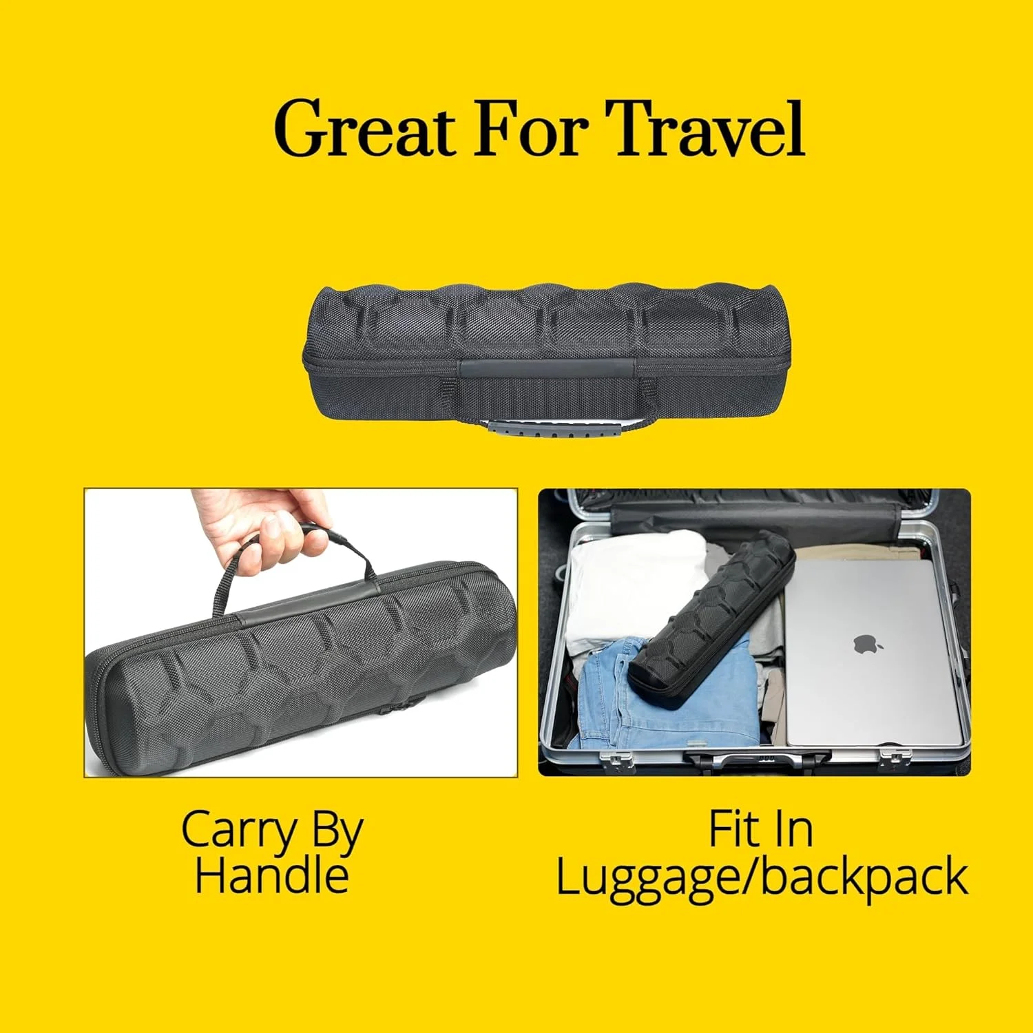 جعبه ساعت فنری X، جعبه مسافرتی ساعت سخت 5 اسلات برای مردان و زنان، جعبه مسافرتی رول ساعت قابل حمل با بالش ضد حرکت ساعت، جعبه ساعت زیپی برای ساعت های مچی و ساعت های هوشمند، (فقط جعبه)