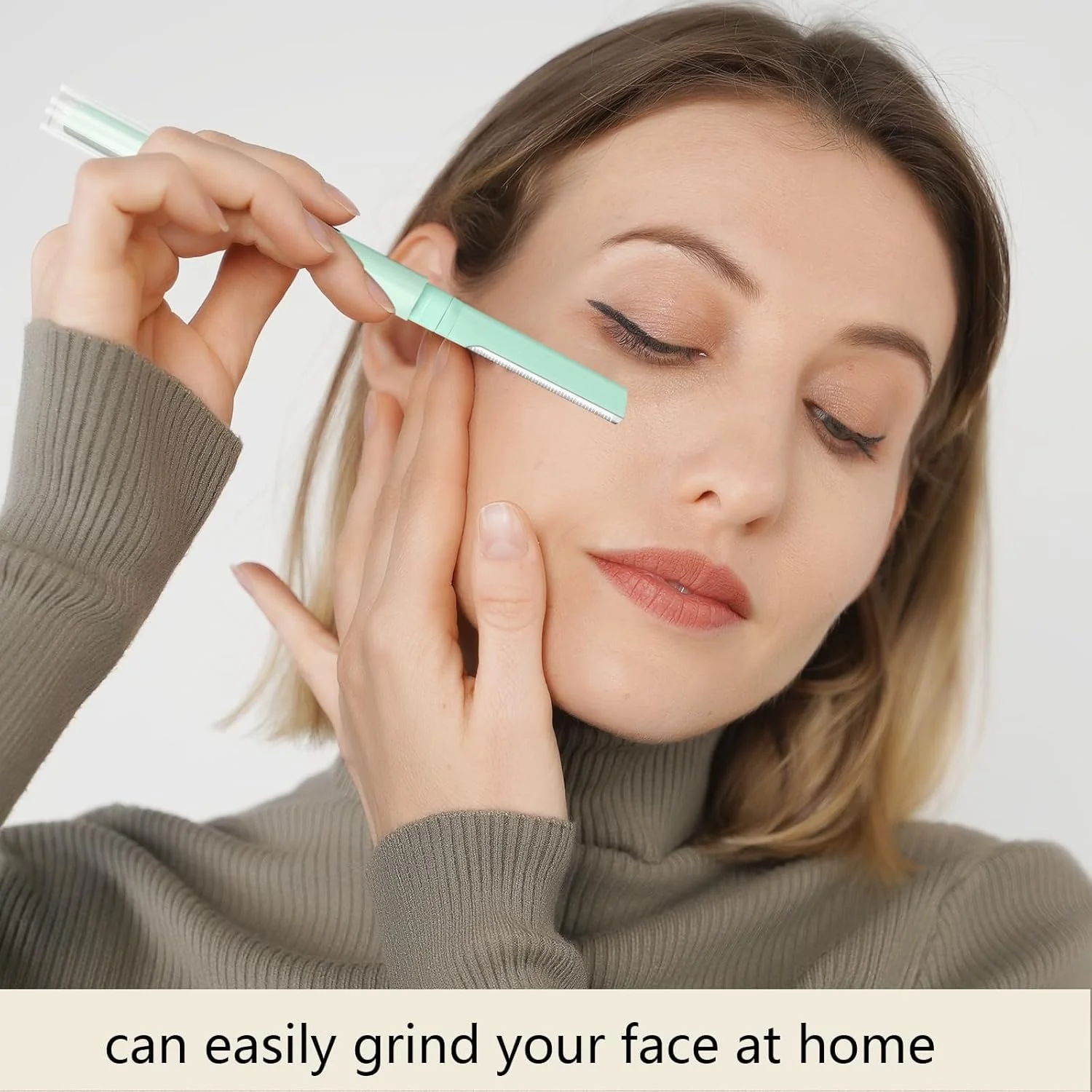 تیغ صورت زنانه برای ابزار درماپلنینگ، تیغ ابرو زنانه با تیغه های دو سر برای از بین بردن موهای کرکی صورت در خانه، موبر صورت Vertex Beauty، تیغ های لایه بردار مسافرتی (8 عددی) تیغ صورت زنانه برای ابزار درماپلنینگ، تیغ ابرو زنانه با تیغه های دو سر برای از بین بردن موهای کرکی صورت در خانه، موبر صورت Vertex Beauty، تیغ های لایه بردار مسافرتی (8 عددی)