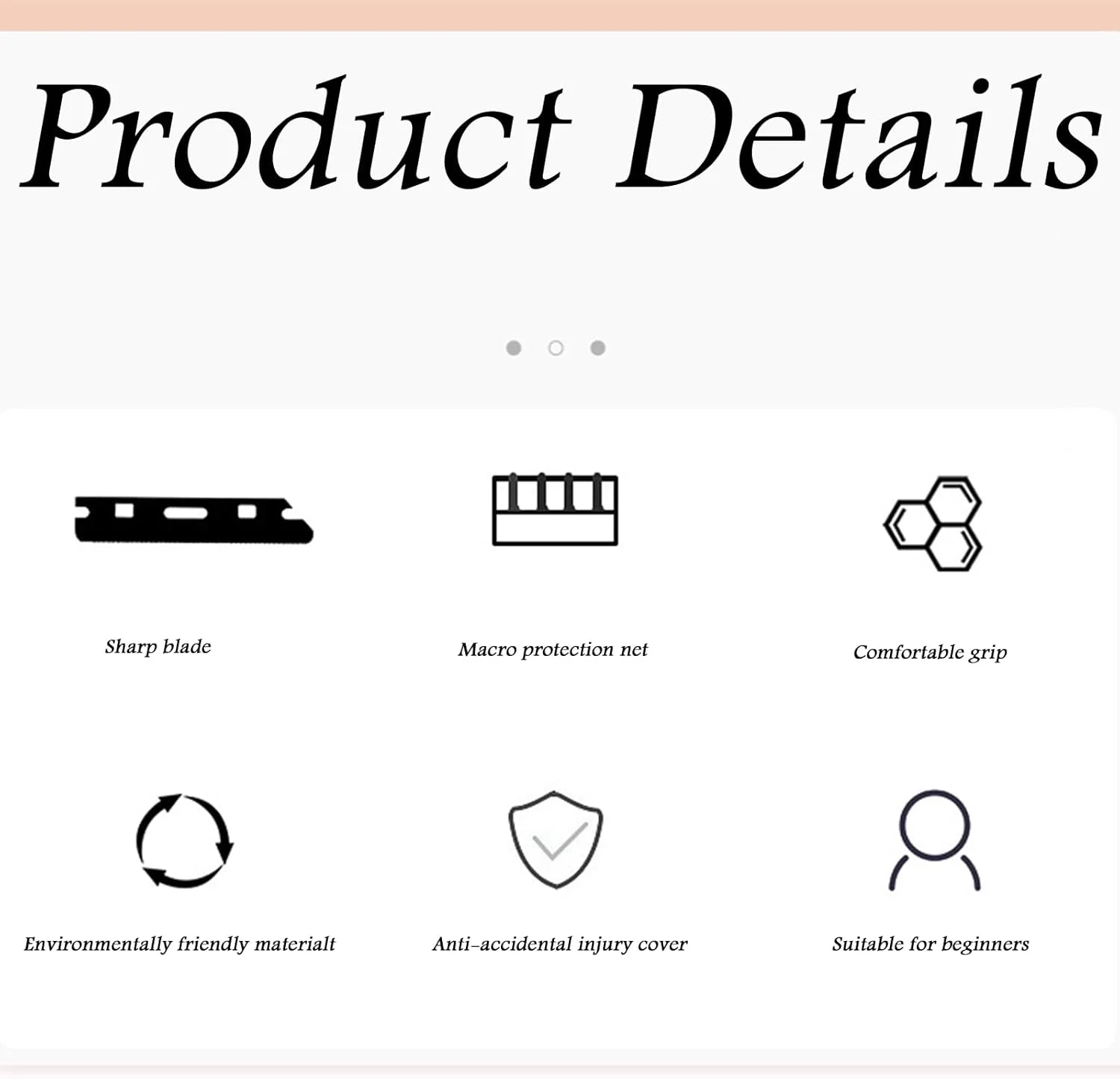 تیغ ابرو ویزکیز برای زنان، ابزار اصلاح و درماپلنینگ برای از بین بردن آسان و ایمن موهای صورت، لایه بردار صورت با پوشش ایمنی استیل ضد زنگ (3 عدد) تیغ ابرو ویزکیز برای زنان، ابزار اصلاح و درماپلنینگ برای از بین بردن آسان و ایمن موهای صورت، لایه بردار صورت با پوشش ایمنی استیل ضد زنگ (3 عدد)