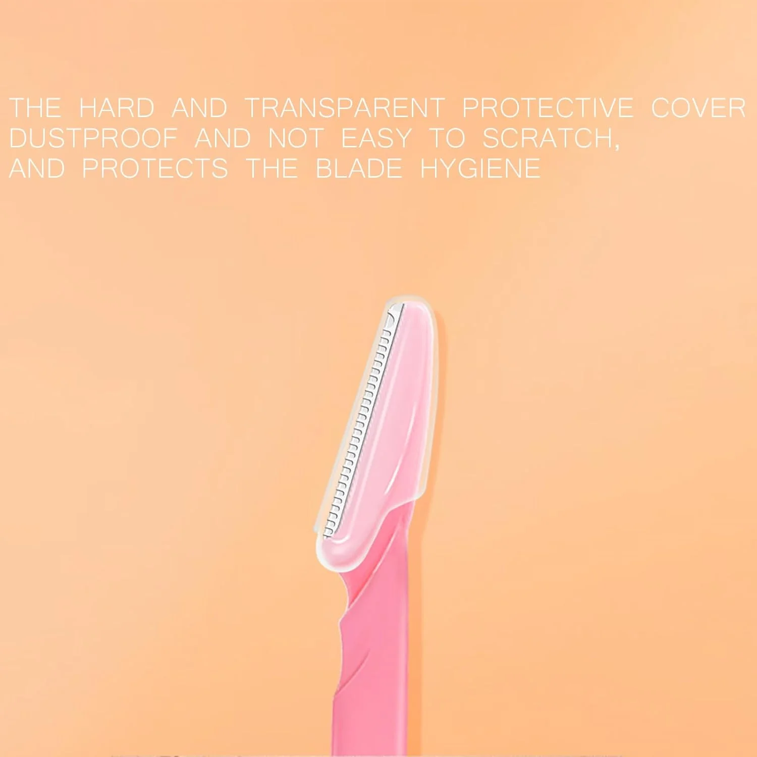 تیغ ابرو ویزکیز برای زنان، ابزار اصلاح و درماپلنینگ برای از بین بردن آسان و ایمن موهای صورت، لایه بردار صورت با پوشش ایمنی استیل ضد زنگ (3 عدد) تیغ ابرو ویزکیز برای زنان، ابزار اصلاح و درماپلنینگ برای از بین بردن آسان و ایمن موهای صورت، لایه بردار صورت با پوشش ایمنی استیل ضد زنگ (3 عدد)