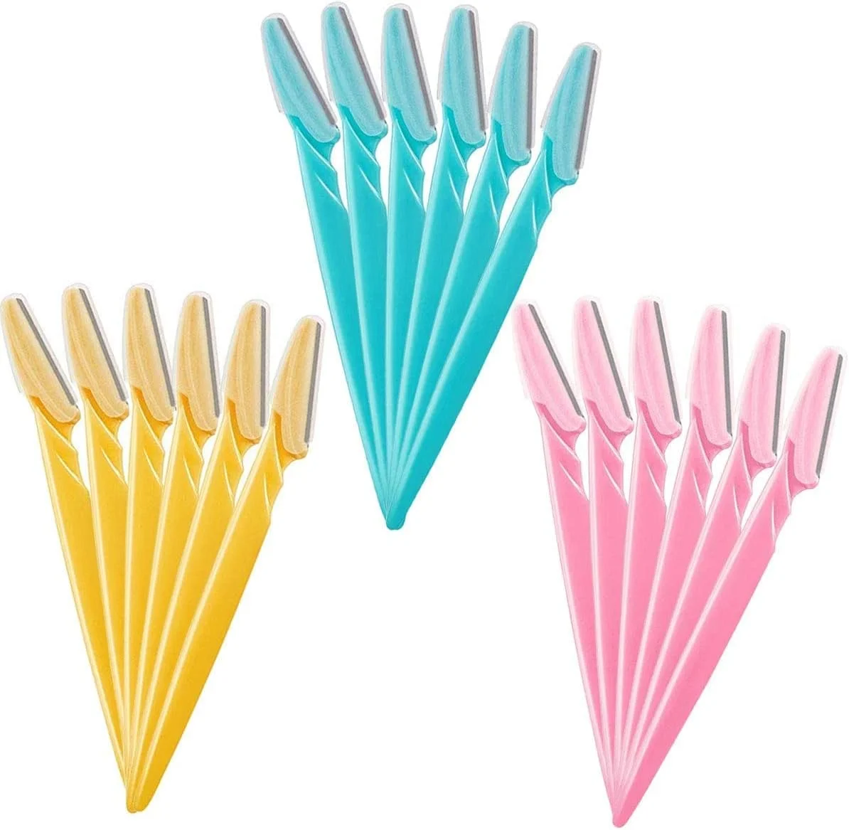 تیغ ابرو ییمینگ، 18 عددی، اصلاح کننده و موزن صورت برای خانم ها و آقایان تیغ ابرو ییمینگ، 18 عددی، اصلاح کننده و موزن صورت برای خانم ها و آقایان