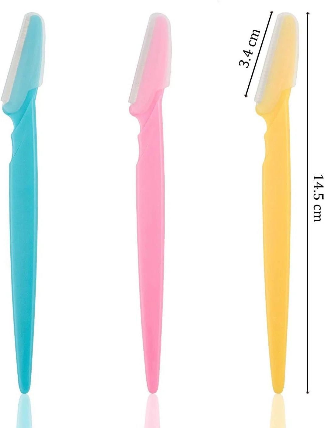 تیغ ابرو ییمینگ، 18 عددی، اصلاح کننده و موزن صورت برای خانم ها و آقایان تیغ ابرو ییمینگ، 18 عددی، اصلاح کننده و موزن صورت برای خانم ها و آقایان