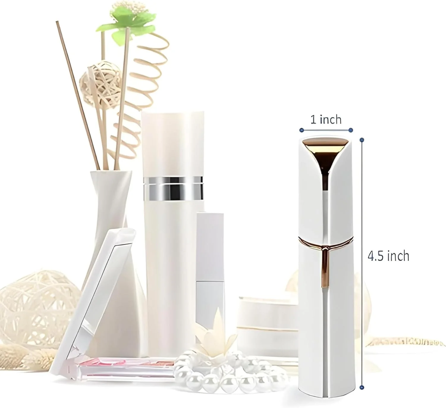 دستگاه موبر بدون درد صورت YU WELL برای زنان. ماشین اپیلاتور برقی ضد آب و قابل شارژ. طراحی رژ لبی مناسب برای نواحی حساس، خط بیکینی، لب بالا، چانه، ابرو، گردن و اصلاح کننده موی پا دستگاه موبر بدون درد صورت YU WELL برای زنان. ماشین اپیلاتور برقی ضد آب و قابل شارژ. طراحی رژ لبی مناسب برای نواحی حساس، خط بیکینی، لب بالا، چانه، ابرو، گردن و اصلاح کننده موی پا