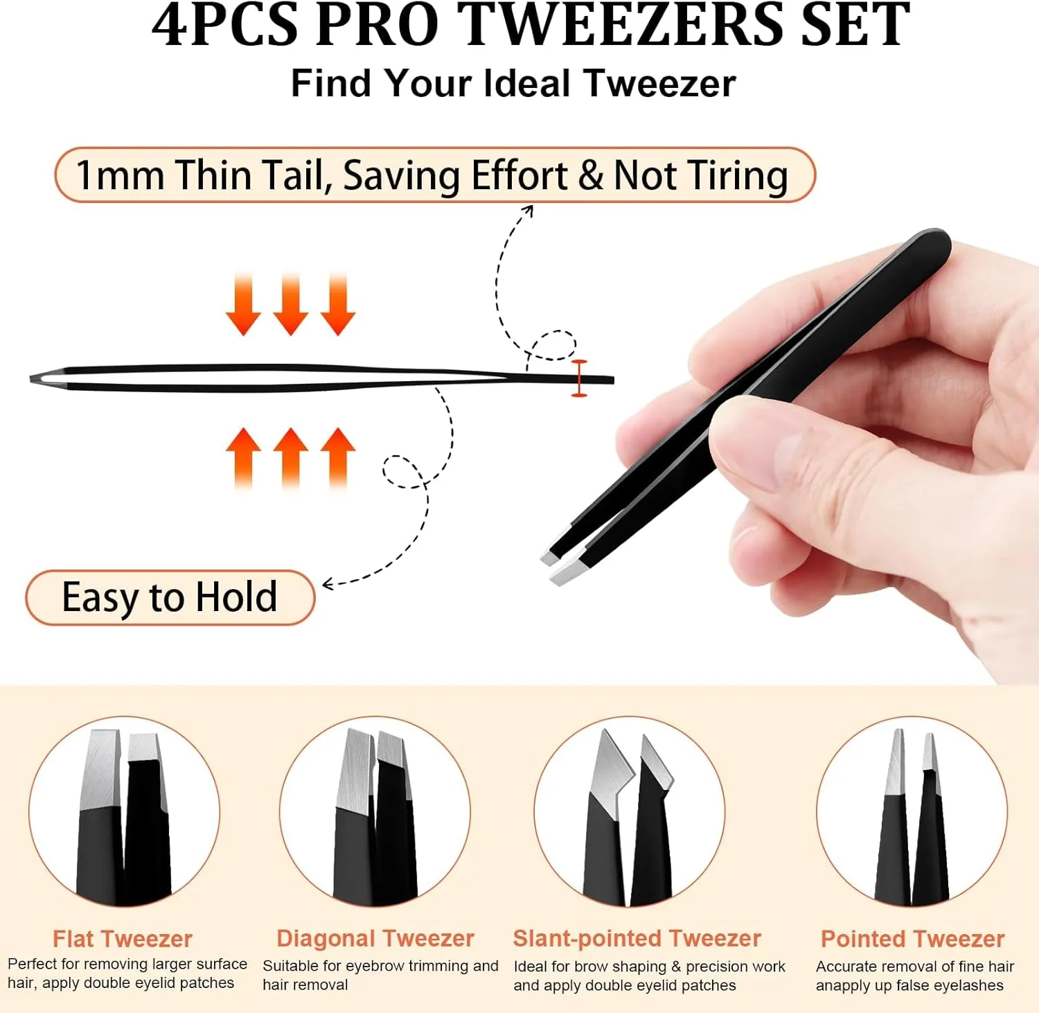 ست موچین و ناخن گیر، ست 9 عددی موچین دقیق، موچین ابرو استیل ضد زنگ، به همراه قیچی خمیده و تیغ ابرو، برای ابزارهای زیبایی روزانه با کیف چرمی ست موچین و ناخن گیر، ست 9 عددی موچین دقیق، موچین ابرو استیل ضد زنگ، به همراه قیچی خمیده و تیغ ابرو، برای ابزارهای زیبایی روزانه با کیف چرمی