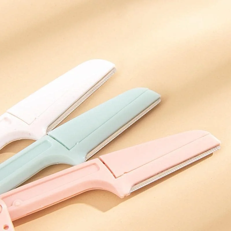 تیغ ابرو تاشو TUZ، 3 عددی، حالت دهنده، موزن، اصلاح کننده صورت، ابزار آرایشی تیغ ابرو تاشو TUZ، 3 عددی، حالت دهنده، موزن، اصلاح کننده صورت، ابزار آرایشی