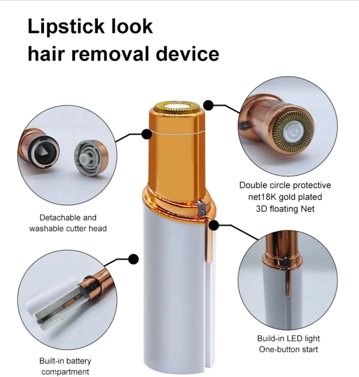 دستگاه موبر بدون درد صورت YU WELL برای زنان. ماشین اپیلاتور برقی ضد آب و قابل شارژ. طراحی رژ لبی مناسب برای نواحی حساس، خط بیکینی، لب بالا، چانه، ابرو، گردن و اصلاح کننده موی پا دستگاه موبر بدون درد صورت YU WELL برای زنان. ماشین اپیلاتور برقی ضد آب و قابل شارژ. طراحی رژ لبی مناسب برای نواحی حساس، خط بیکینی، لب بالا، چانه، ابرو، گردن و اصلاح کننده موی پا