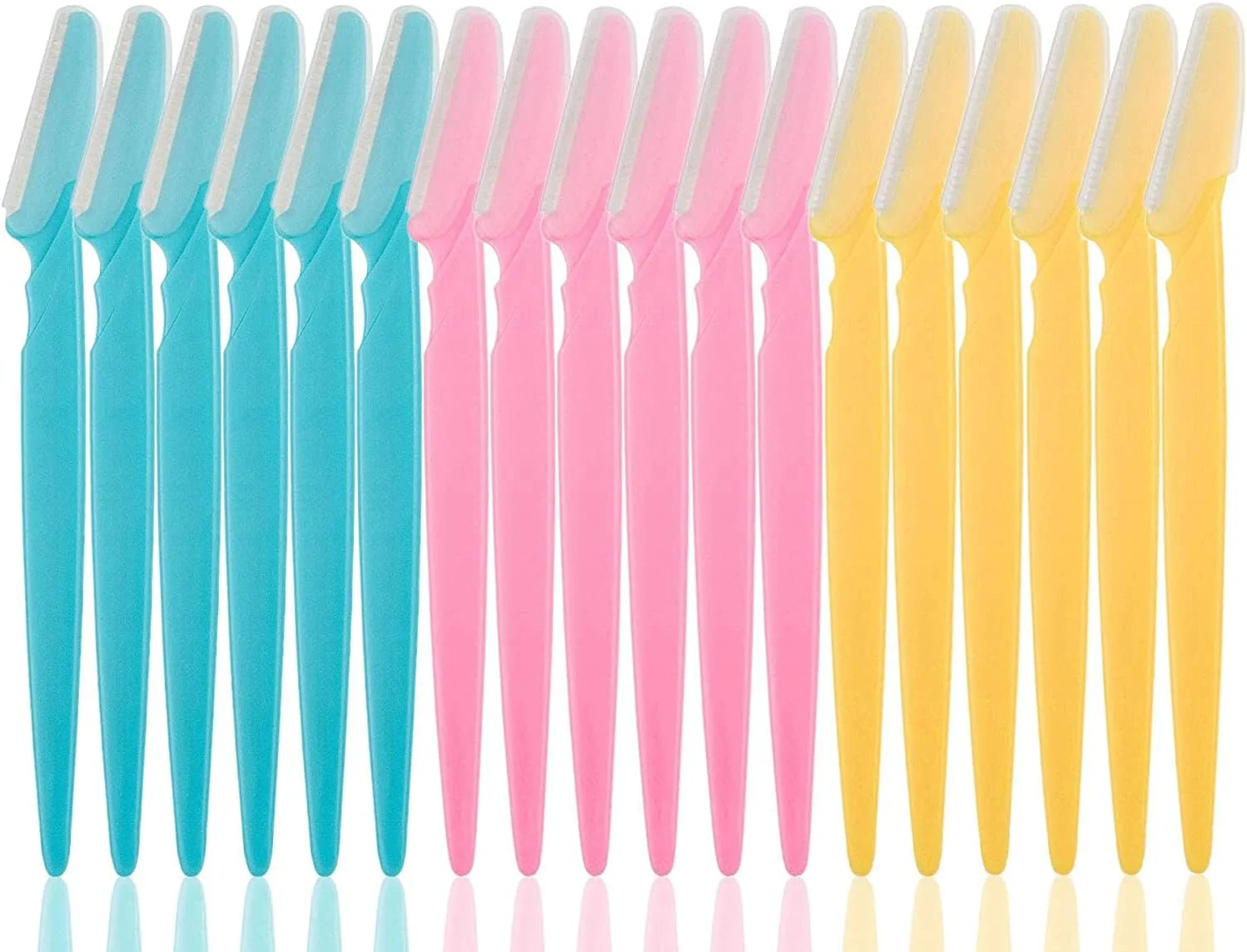 تیغ ابرو ییمینگ، 18 عددی، اصلاح کننده و موزن صورت برای خانم ها و آقایان تیغ ابرو ییمینگ، 18 عددی، اصلاح کننده و موزن صورت برای خانم ها و آقایان