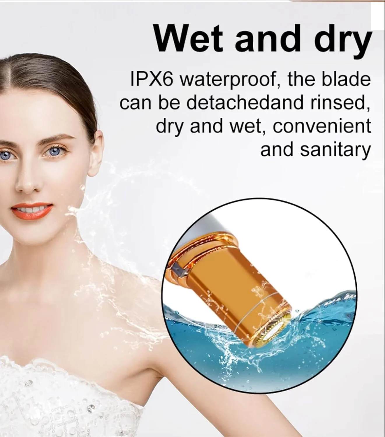 دستگاه موبر بدون درد صورت YU WELL برای زنان. ماشین اپیلاتور برقی ضد آب و قابل شارژ. طراحی رژ لبی مناسب برای نواحی حساس، خط بیکینی، لب بالا، چانه، ابرو، گردن و اصلاح کننده موی پا دستگاه موبر بدون درد صورت YU WELL برای زنان. ماشین اپیلاتور برقی ضد آب و قابل شارژ. طراحی رژ لبی مناسب برای نواحی حساس، خط بیکینی، لب بالا، چانه، ابرو، گردن و اصلاح کننده موی پا