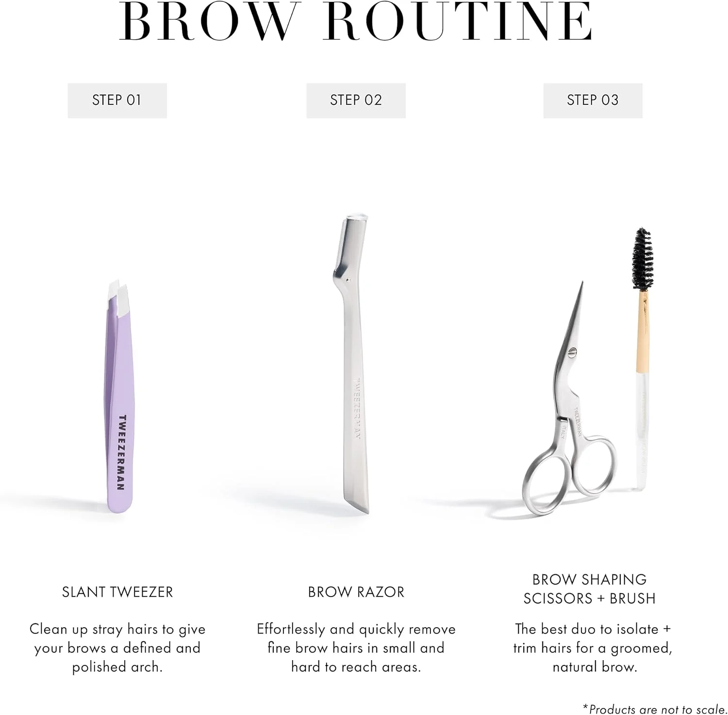 تیغ ابرو TWEEZERMAN به همراه موچین مینی (ست دوتایی برای مراقبت از صورت و ابرو)، اسطوخودوس (اختصاصی آمازون) تیغ ابرو TWEEZERMAN به همراه موچین مینی (ست دوتایی برای مراقبت از صورت و ابرو)، اسطوخودوس (اختصاصی آمازون)