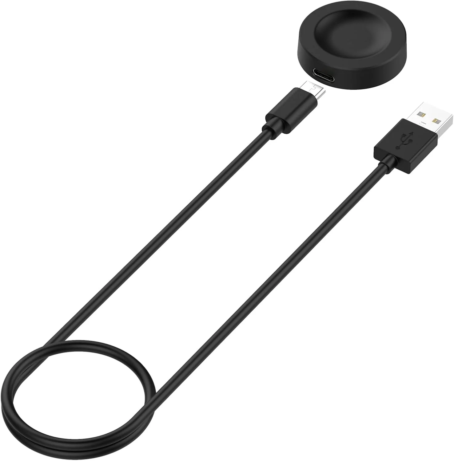 کابل شارژ USB جایگزین سازگار با Huawei Watch GT4 (46mm/41mm)، کابل شارژ مغناطیسی USB لوازم جانبی ساعت هوشمند (1 متر)