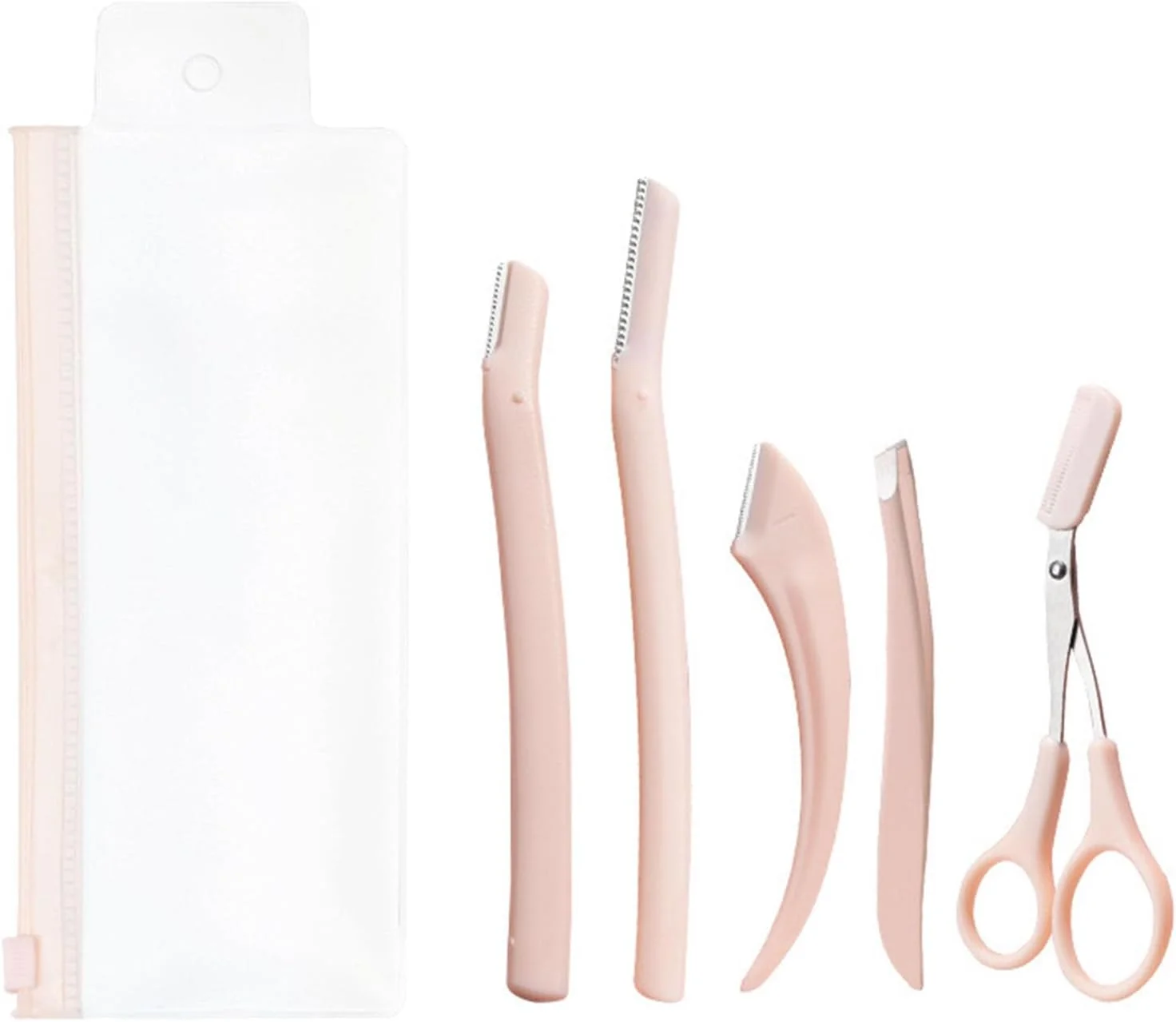 قیچی ابرو 5 در 1 Sumlache با شانه، ست قیچی ابرو حرفه ای و دقیق با شانه، تیغ ابرو کوچک برای زنان و مردان، قیچی اصلاح ابرو، کیت آرایش ابرو، ابزار زیبایی برای رفع موهای زائد قیچی ابرو 5 در 1 Sumlache با شانه، ست قیچی ابرو حرفه ای و دقیق با شانه، تیغ ابرو کوچک برای زنان و مردان، قیچی اصلاح ابرو، کیت آرایش ابرو، ابزار زیبایی برای رفع موهای زائد