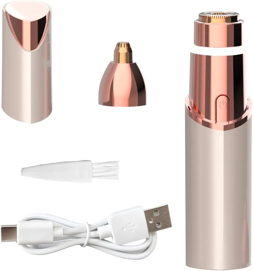 موکن ابرو قابل حمل و جمع و جور SUCITY، موزن 2 در 1، ریش تراش برقی زنانه، موزن بدون درد ابرو، کلیپر مو برای بیکینی، موی بینی، ابرو، بدن، خط ریش، قابل شارژ با USB موکن ابرو قابل حمل و جمع و جور SUCITY، موزن 2 در 1، ریش تراش برقی زنانه، موزن بدون درد ابرو، کلیپر مو برای بیکینی، موی بینی، ابرو، بدن، خط ریش، قابل شارژ با USB