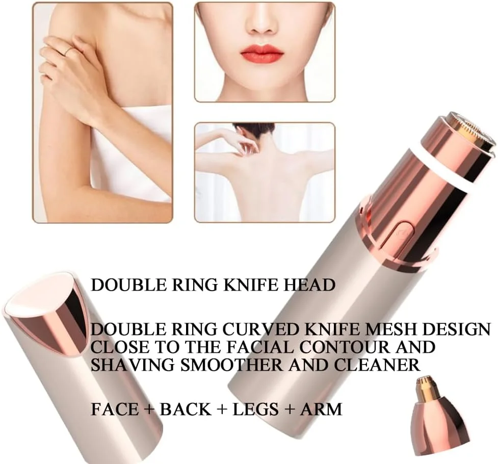 موکن ابرو قابل حمل و جمع و جور SUCITY، موزن 2 در 1، ریش تراش برقی زنانه، موزن بدون درد ابرو، کلیپر مو برای بیکینی، موی بینی، ابرو، بدن، خط ریش، قابل شارژ با USB موکن ابرو قابل حمل و جمع و جور SUCITY، موزن 2 در 1، ریش تراش برقی زنانه، موزن بدون درد ابرو، کلیپر مو برای بیکینی، موی بینی، ابرو، بدن، خط ریش، قابل شارژ با USB