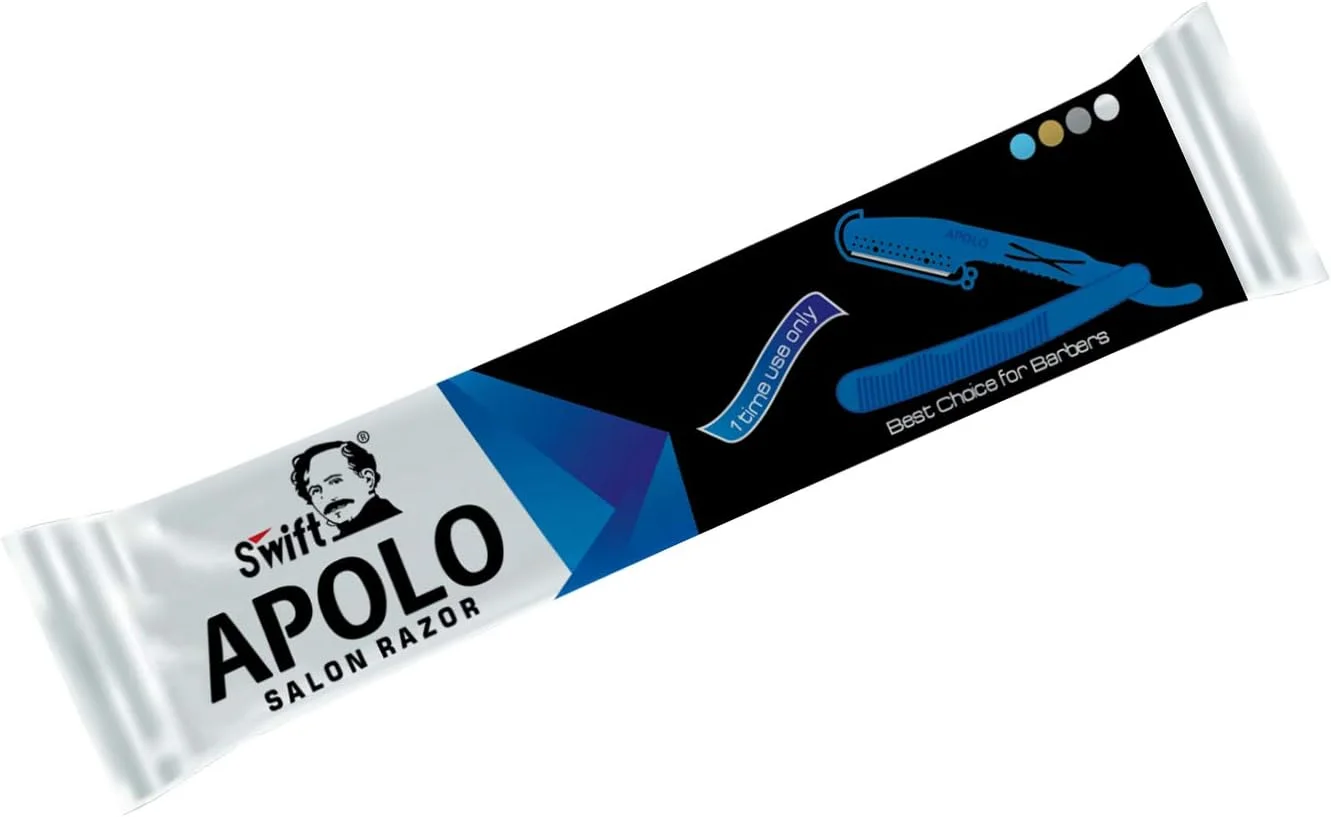 تیغ های اصلاح Swift Apollo - بسته 50 عددی | تیغ های دو لبه استیل ضد زنگ ممتاز برای خودتراش های ایمنی | تیغ های اصلاح فوق العاده تیز و بادوام تیغ های اصلاح Swift Apollo - بسته 50 عددی | تیغ های دو لبه استیل ضد زنگ ممتاز برای خودتراش های ایمنی | تیغ های اصلاح فوق العاده تیز و بادوام