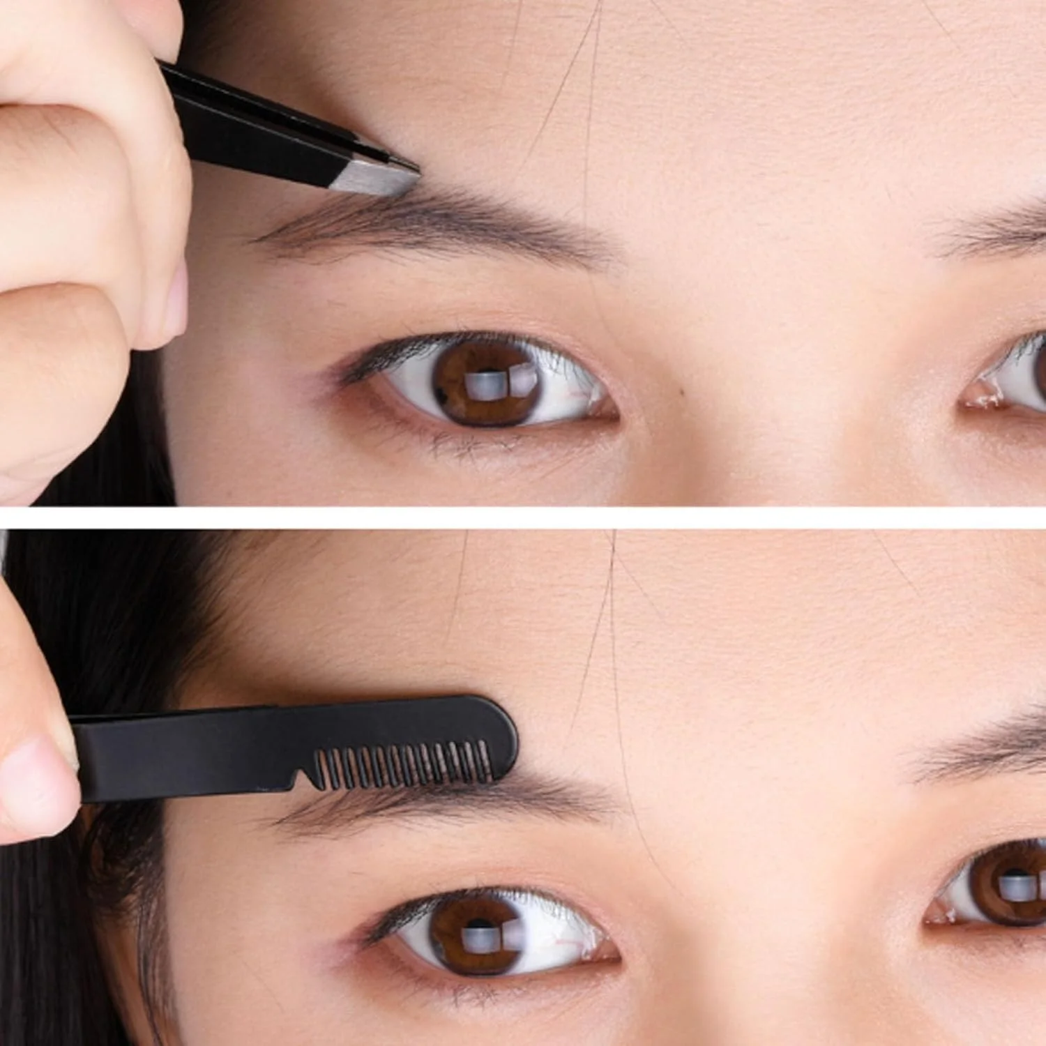 تیغ ابرو تزویق، ست 4 در 1 ابرو، ست اصلاح ابرو شامل تیغ ابرو، برس، قیچی ابرو، موچین، برای زنان و مردان، مشکی تیغ ابرو تزویق، ست 4 در 1 ابرو، ست اصلاح ابرو شامل تیغ ابرو، برس، قیچی ابرو، موچین، برای زنان و مردان، مشکی