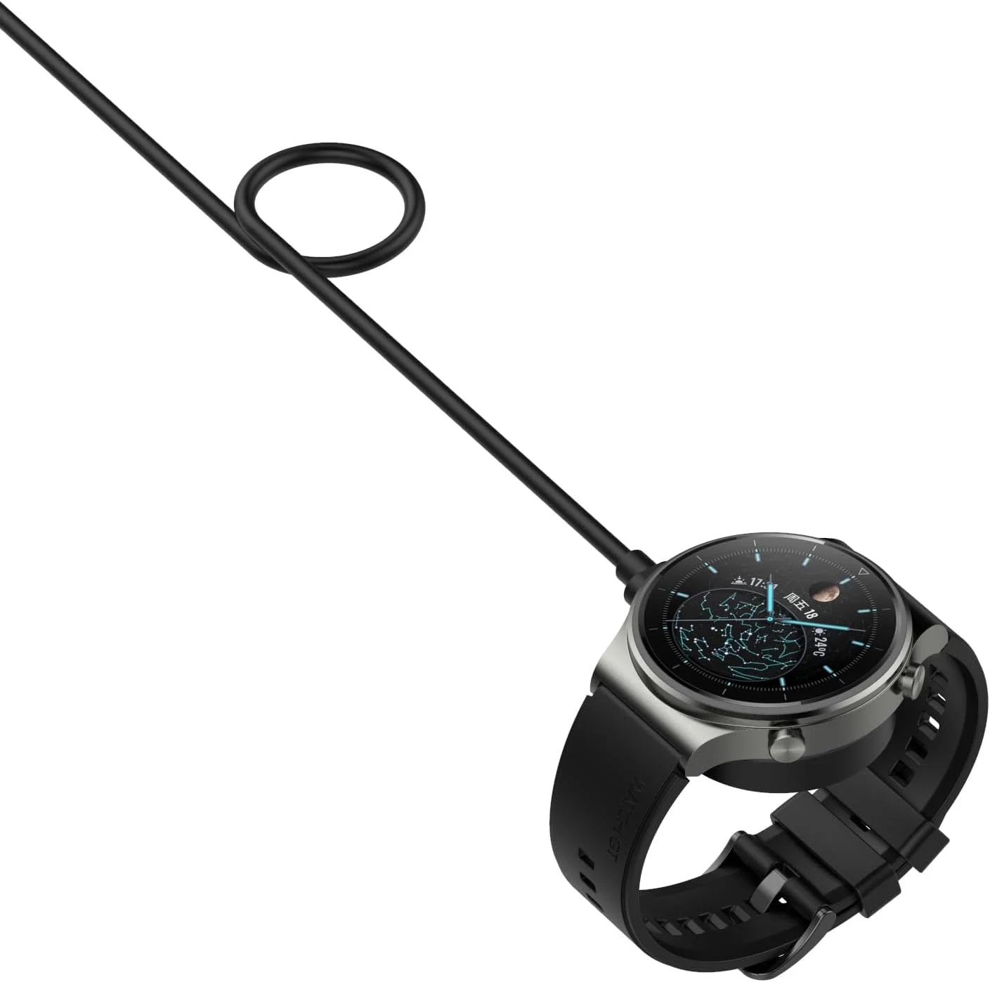 کابل شارژ USB جایگزین سازگار با Huawei Watch GT4 (46mm/41mm)، کابل شارژ مغناطیسی USB لوازم جانبی ساعت هوشمند (1 متر) کابل شارژ USB جایگزین سازگار با Huawei Watch GT4 (46mm/41mm)، کابل شارژ مغناطیسی USB لوازم جانبی ساعت هوشمند (1 متر)