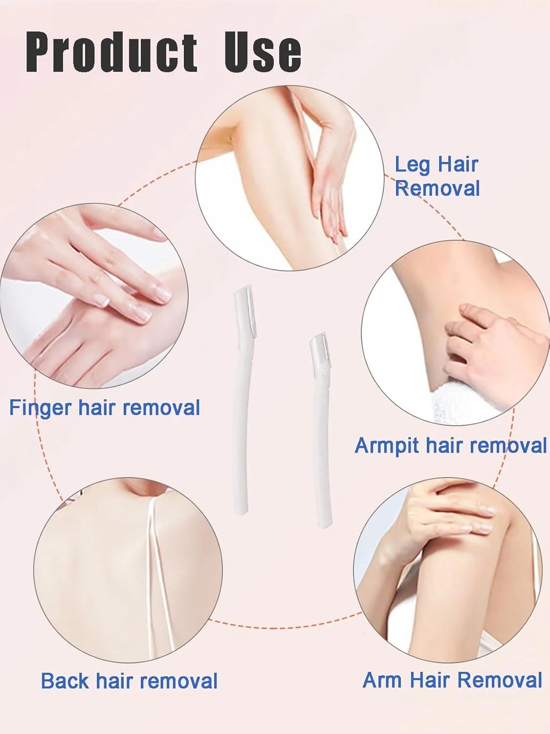 ست قیچی و شانه ابرو 3 عددی - کیت حرفه ای اصلاح ابرو با تیغ - ابزار کوچک ضد لغزش برای فرم دادن به ابرو برای زنان و مردان - ابزار زیبایی برای رفع مو (سفید) ست قیچی و شانه ابرو 3 عددی - کیت حرفه ای اصلاح ابرو با تیغ - ابزار کوچک ضد لغزش برای فرم دادن به ابرو برای زنان و مردان - ابزار زیبایی برای رفع مو (سفید)