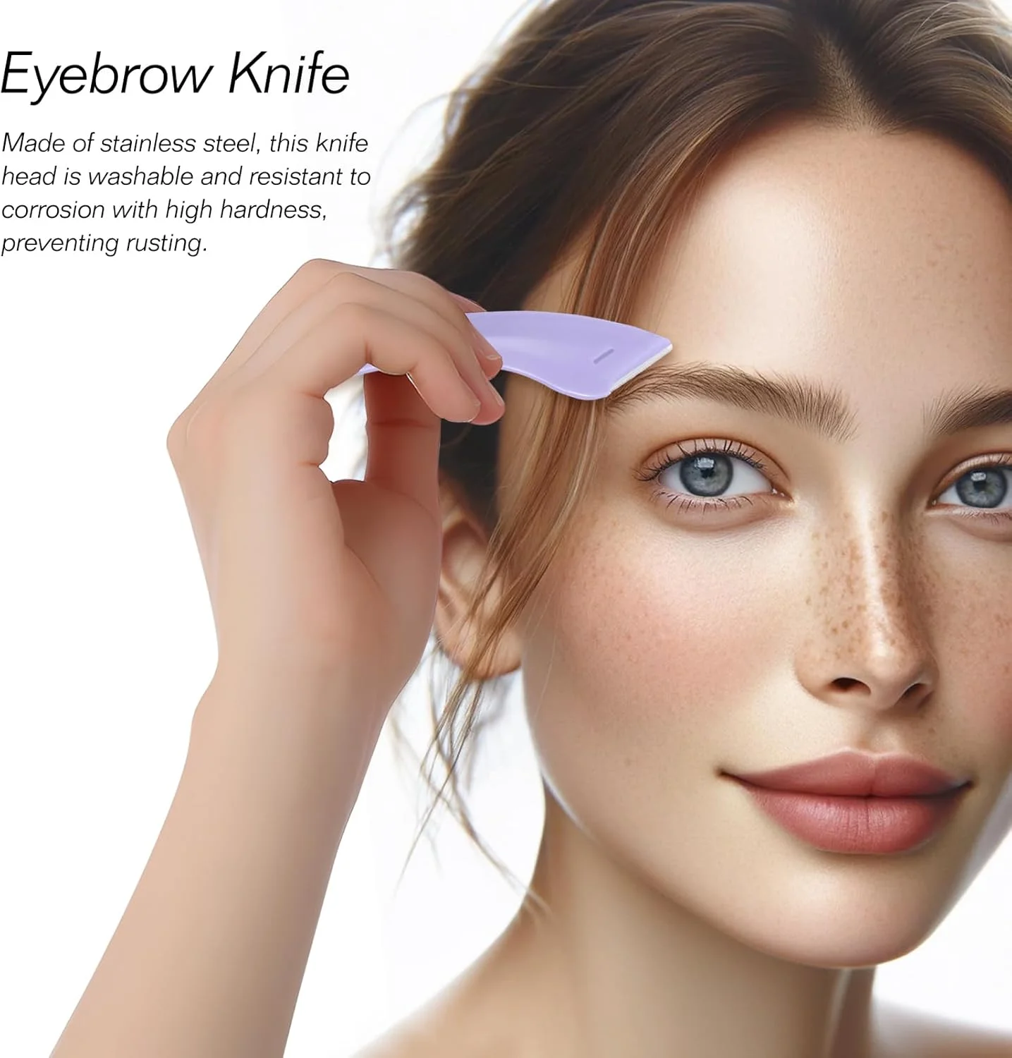 ست قیچی و موچین ابرو حرفه ای 6 تکه با شانه کوچک - قیچی های استیل ضد زنگ، اصلاح کننده، اپیلاتور، موبر و کاتر اصلاح ابرو (سفید+بنفش+صورتی) ست قیچی و موچین ابرو حرفه ای 6 تکه با شانه کوچک - قیچی های استیل ضد زنگ، اصلاح کننده، اپیلاتور، موبر و کاتر اصلاح ابرو (سفید+بنفش+صورتی)