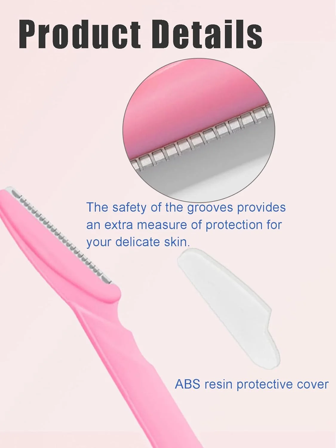 تیغ ابرو و صورت 30 عددی برای زنان و مردان - موزن و اصلاح کننده چند منظوره با پوشش محافظ - لایه بردار موهای صورت - استفاده آسان تیغ ابرو و صورت 30 عددی برای زنان و مردان - موزن و اصلاح کننده چند منظوره با پوشش محافظ - لایه بردار موهای صورت - استفاده آسان