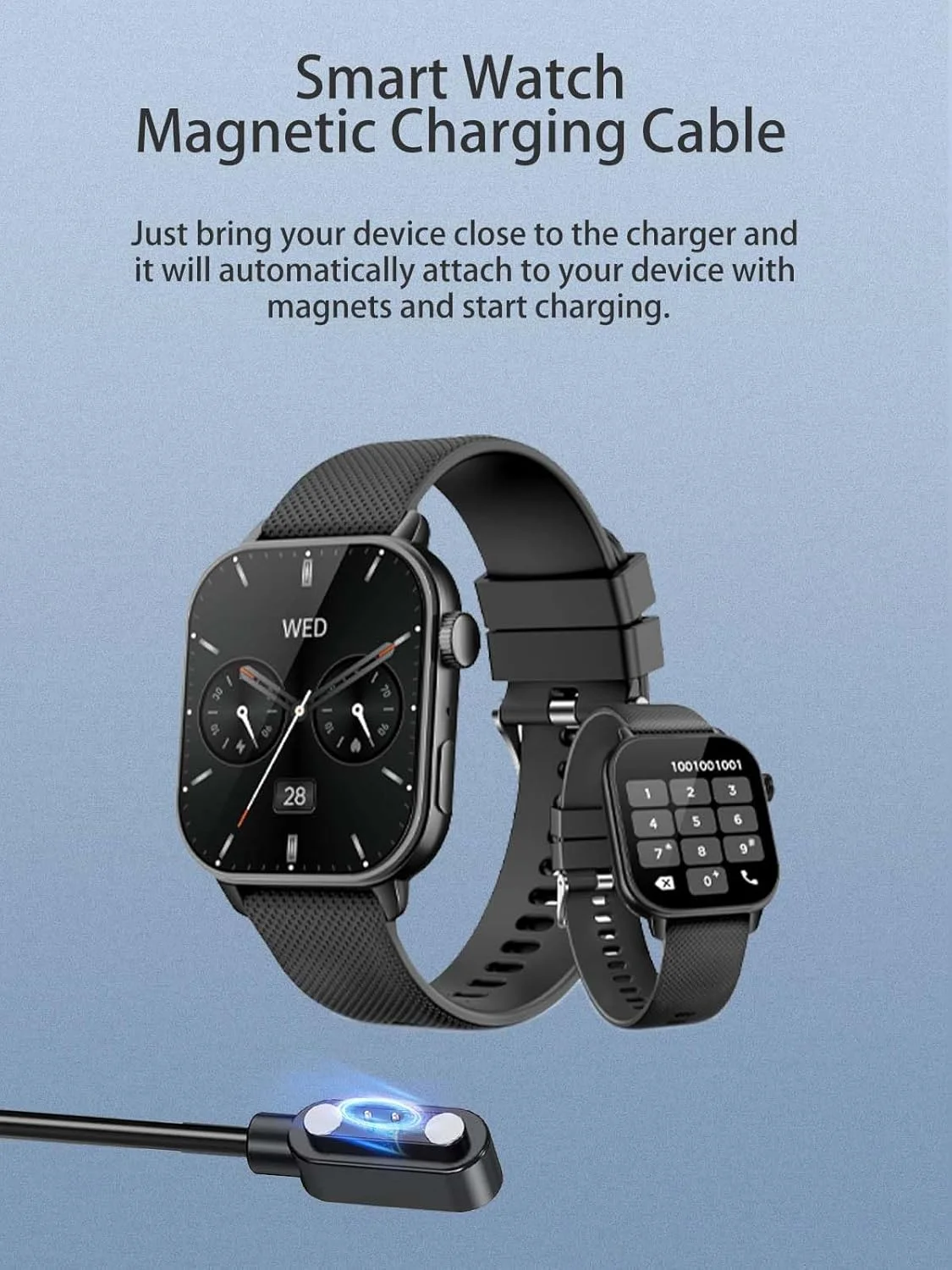 شارژر نوکاجو برای ساعت هوشمند MFVLP LC210، کابل شارژ مغناطیسی USB به طول 60 سانتی متر، کابل شارژ برای ساعت هوشمند MFVLP LC210 (مشکی) شارژر نوکاجو برای ساعت هوشمند MFVLP LC210، کابل شارژ مغناطیسی USB به طول 60 سانتی متر، کابل شارژ برای ساعت هوشمند MFVLP LC210 (مشکی)