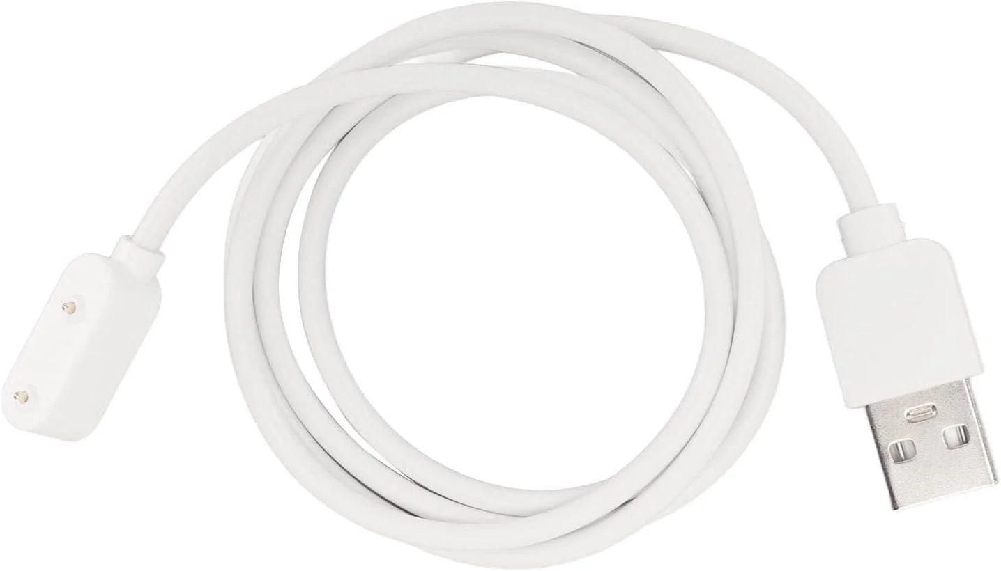 کابل شارژر ساعت هوشمند برای هواوی، کابل شارژ USB قابل حمل برای ساعت هواوی 6 7 بند 6 بند 7 بند 6 پرو برای Fit Mini Watch، Fit Watch، برای هواوی 4X 4X Pro (سفید)